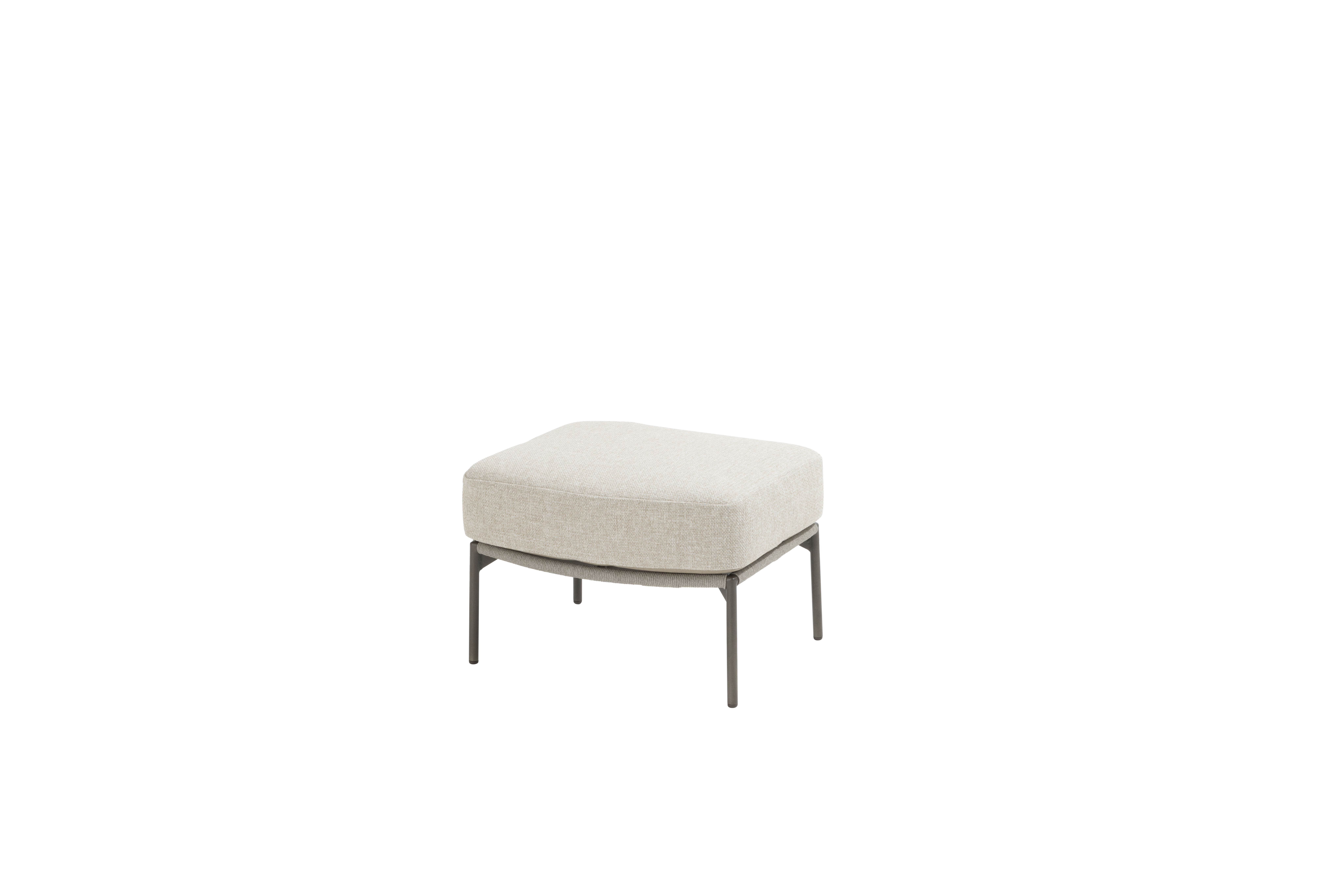 4 Seasons Gartenhocker Florenz Beige | Schubiger Möbel