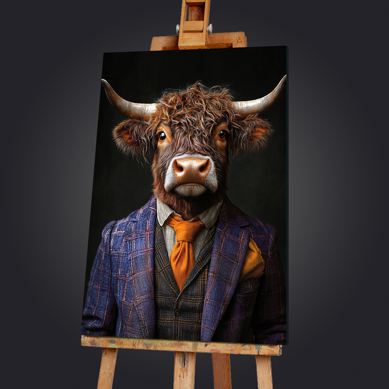 Gemälde-Mr. Bull-image LAND