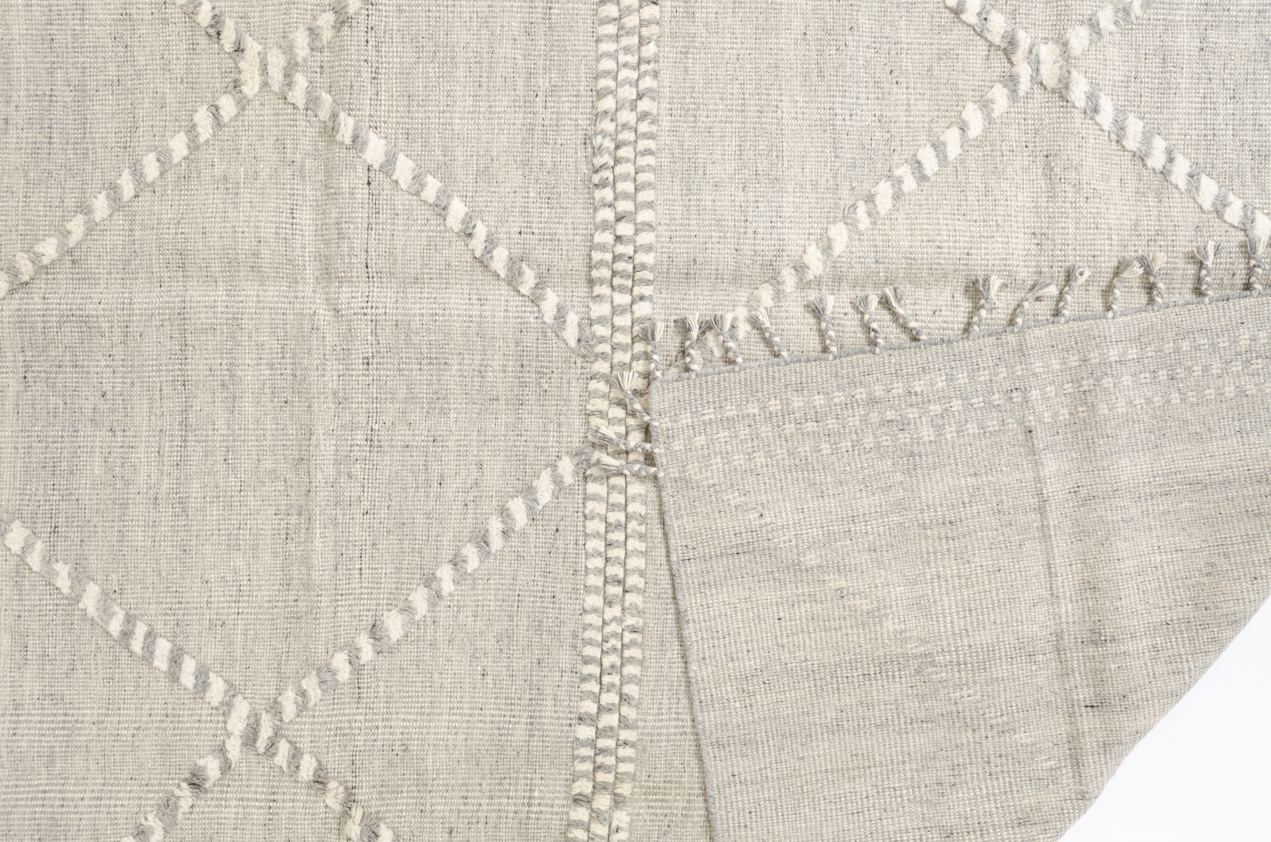 Webteppich Banu Negra/ Farbe: Beige / Masse (BxT) :246x308 cm