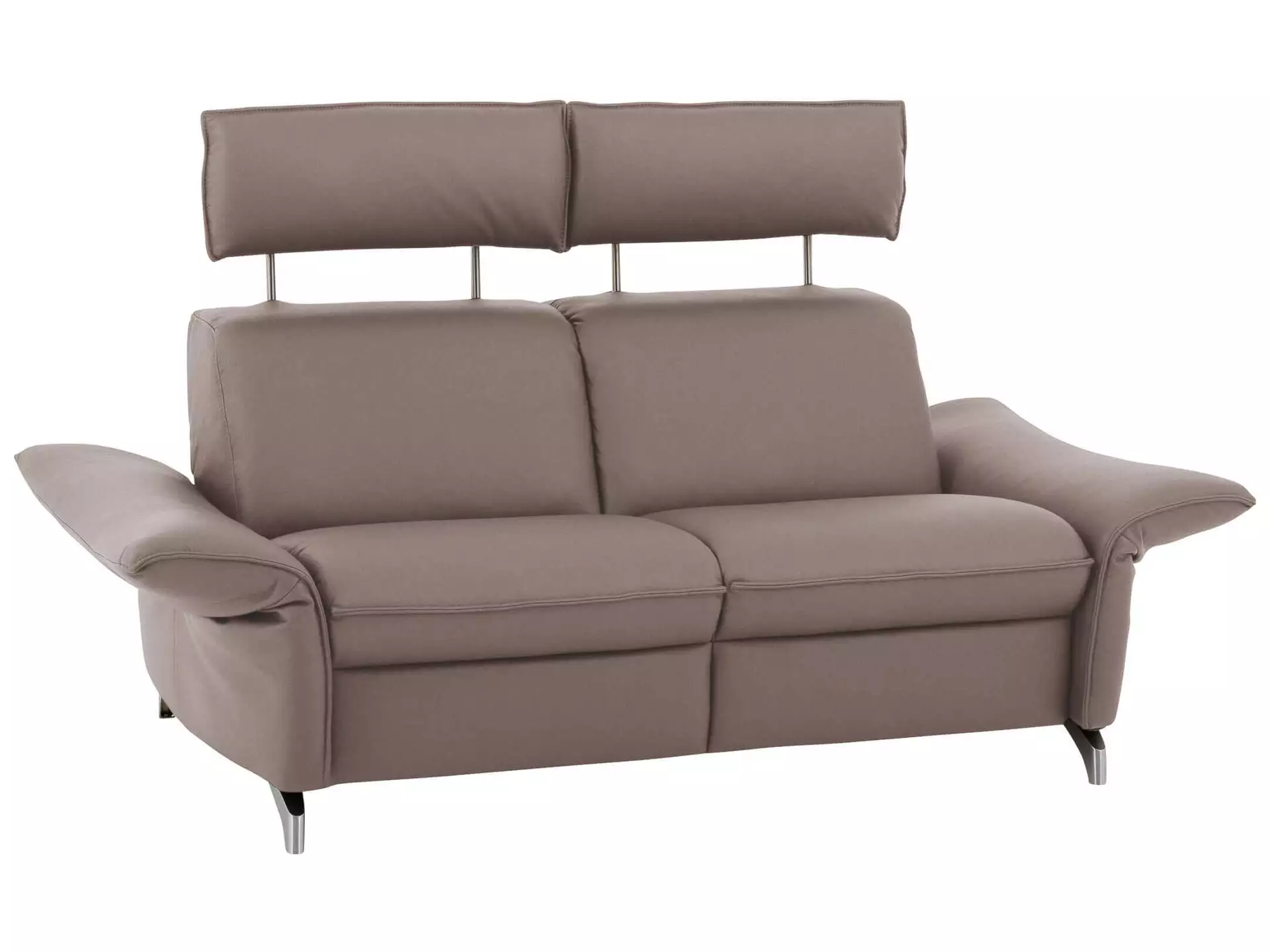 Sofa Catania Basic B: 164 cm Himolla / Farbe: Schiefer / Material: Stoff Basic