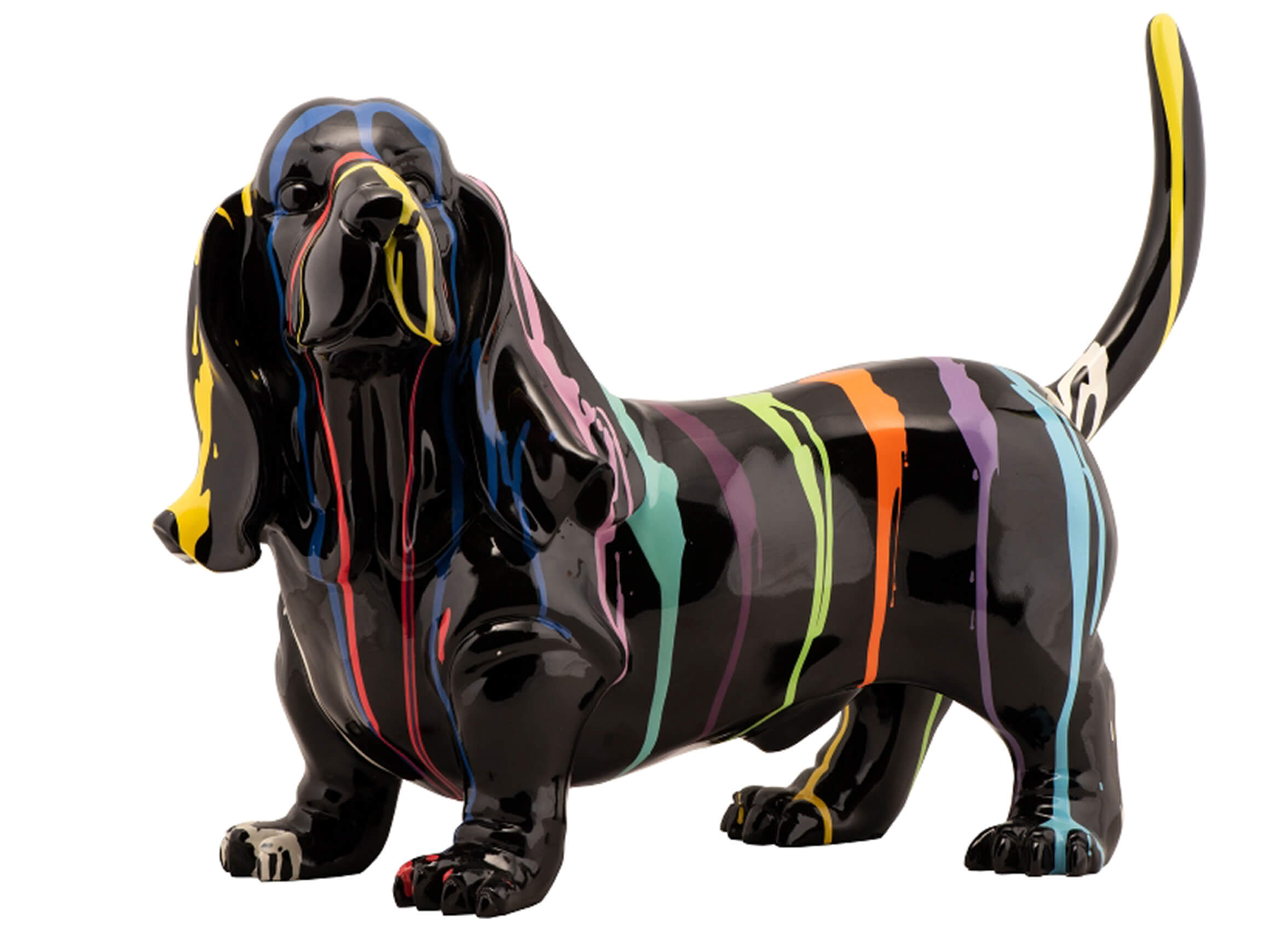 Skulptur Hund mit Schlappohren image LAND