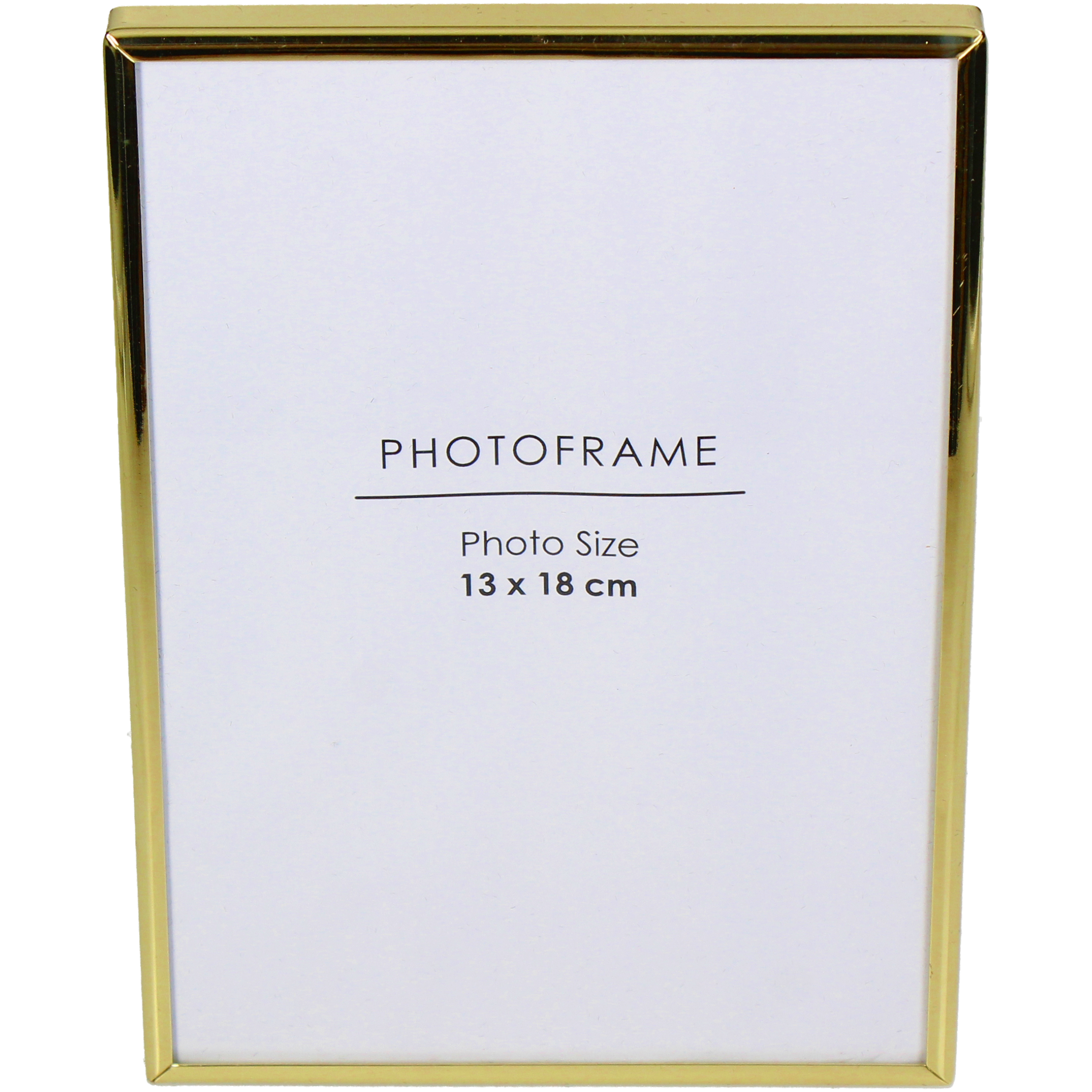 Fotorahmen Metall, Gold B: 13 cm Kersten