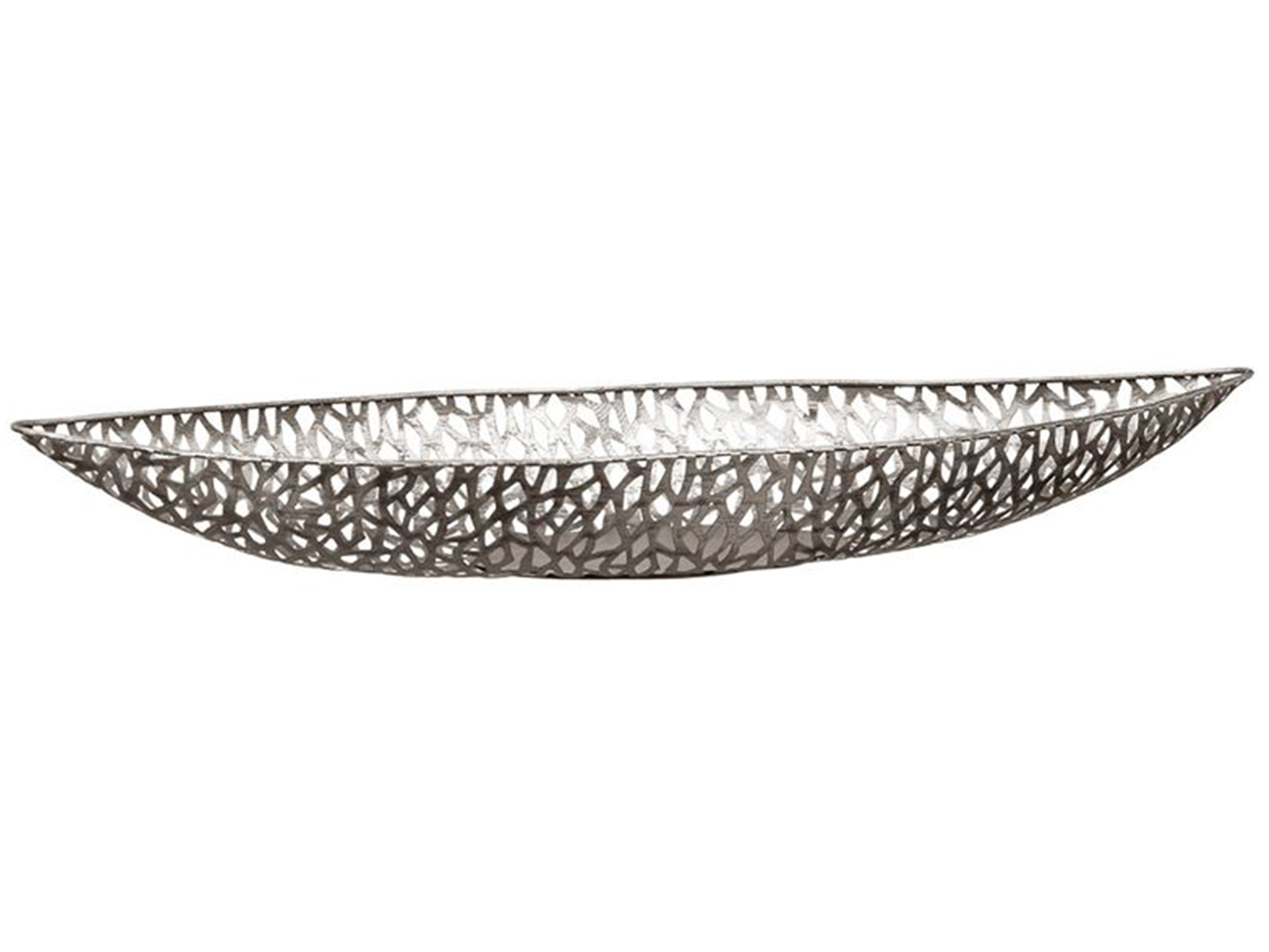 Gilde Schale Metall, Antiksilber H: 21 cm  | Schubiger Möbel