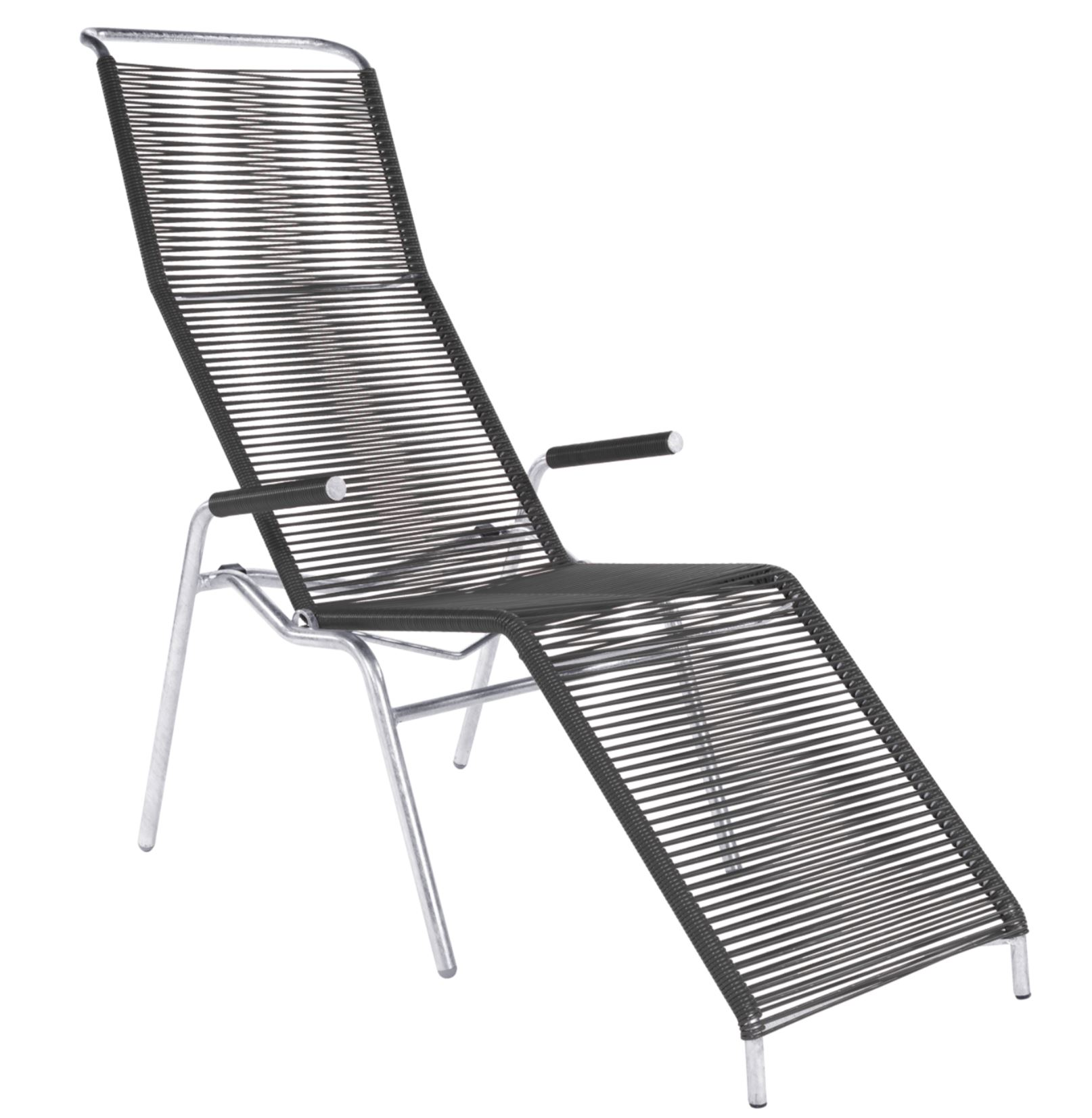 Spaghetti-Liege Säntis Schaffner / Farbe: Anthrazit