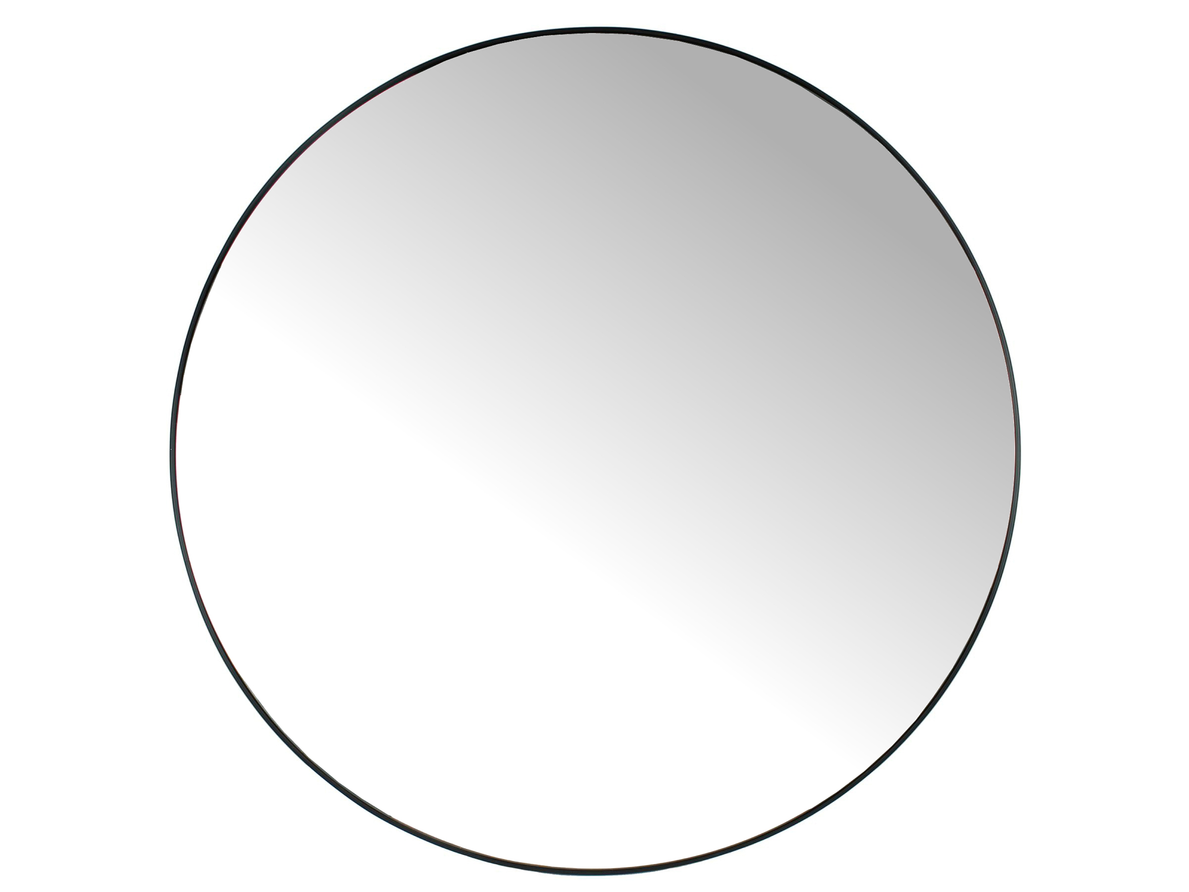 Spiegel Metall Schwarz D: 116 cm Kersten