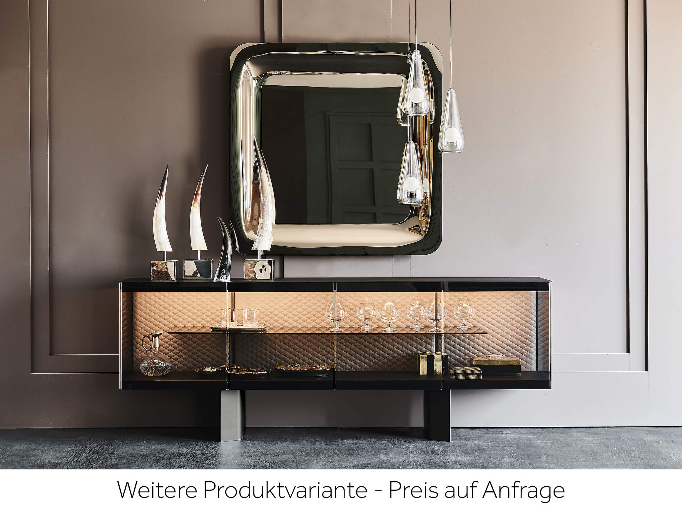 Anrichte Boutique Cattelan / Farbe: Schwarz