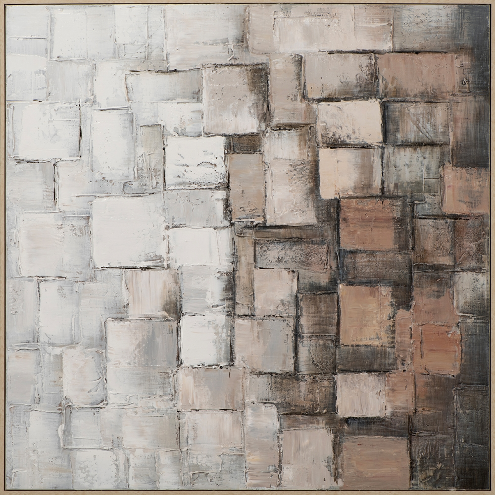 Bild Energetic Squares image LAND / Grösse: 100 x 100 cm