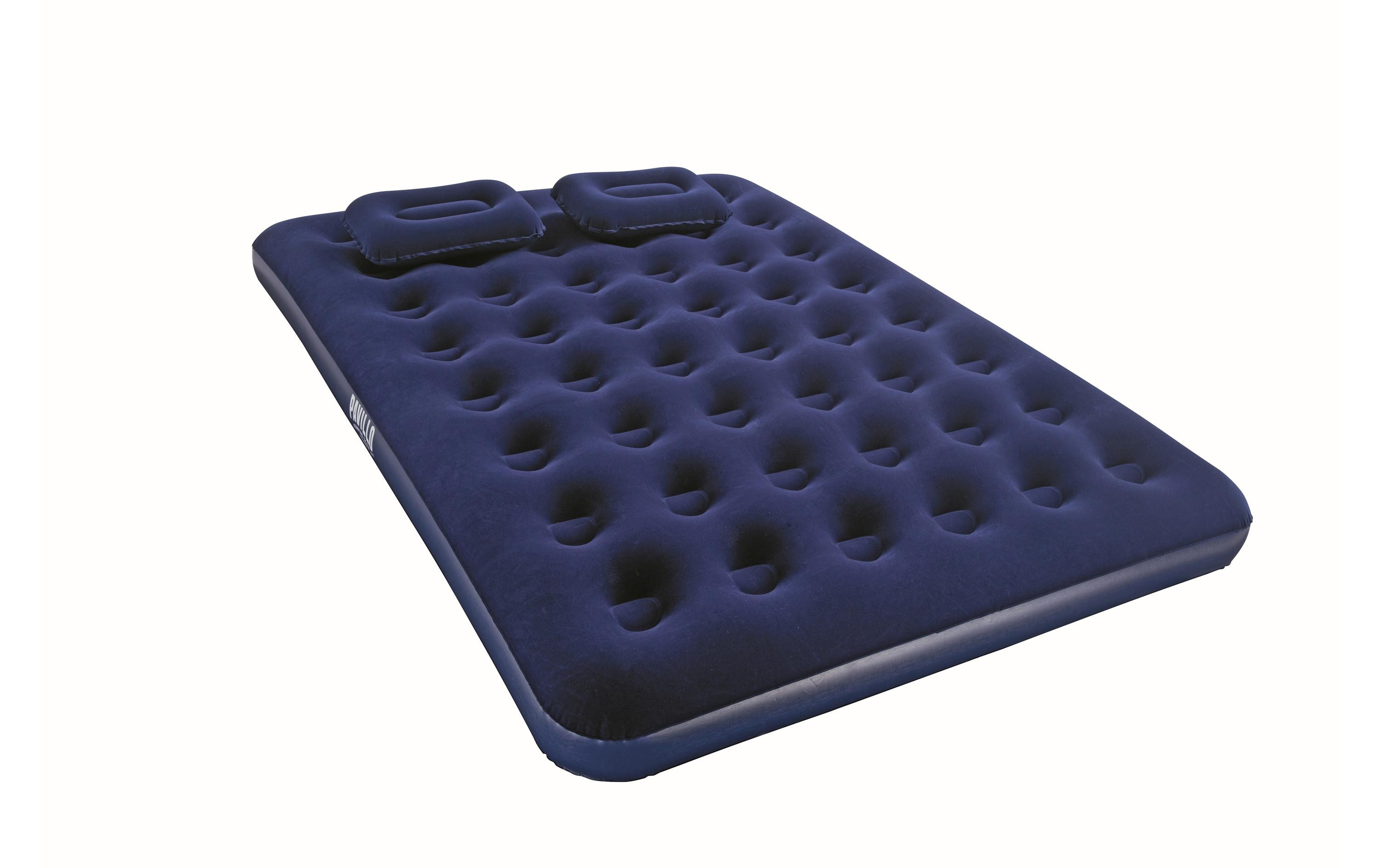 Luftbett Queen Blau, 203x152 cm – ideal als Gästebett