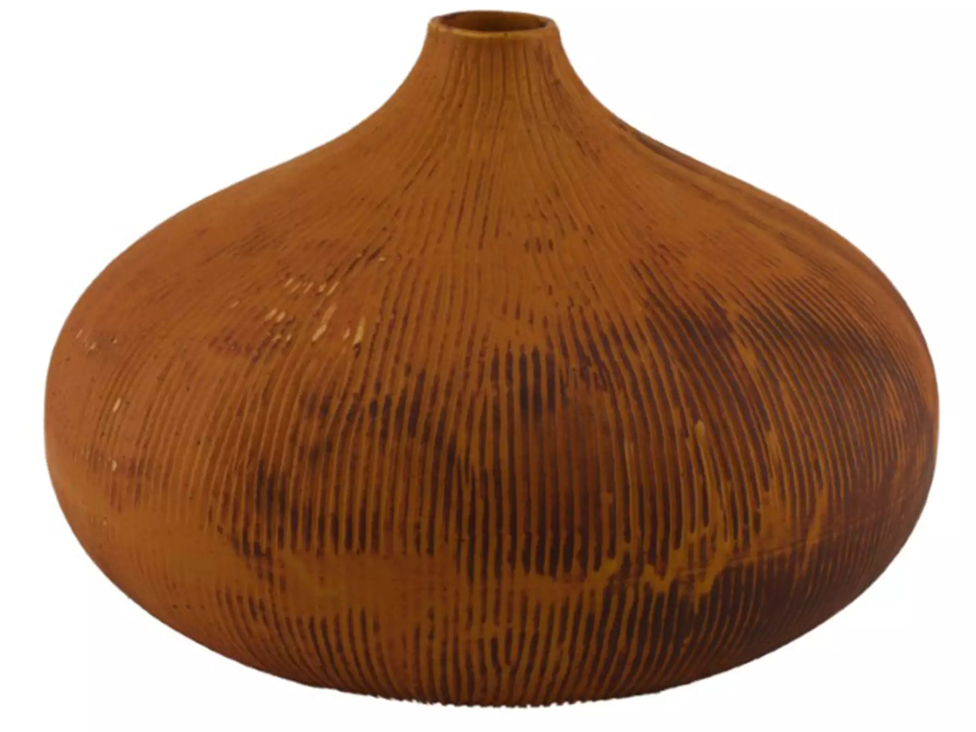 Vase Keramik, Braun H: 20 cm Dijk