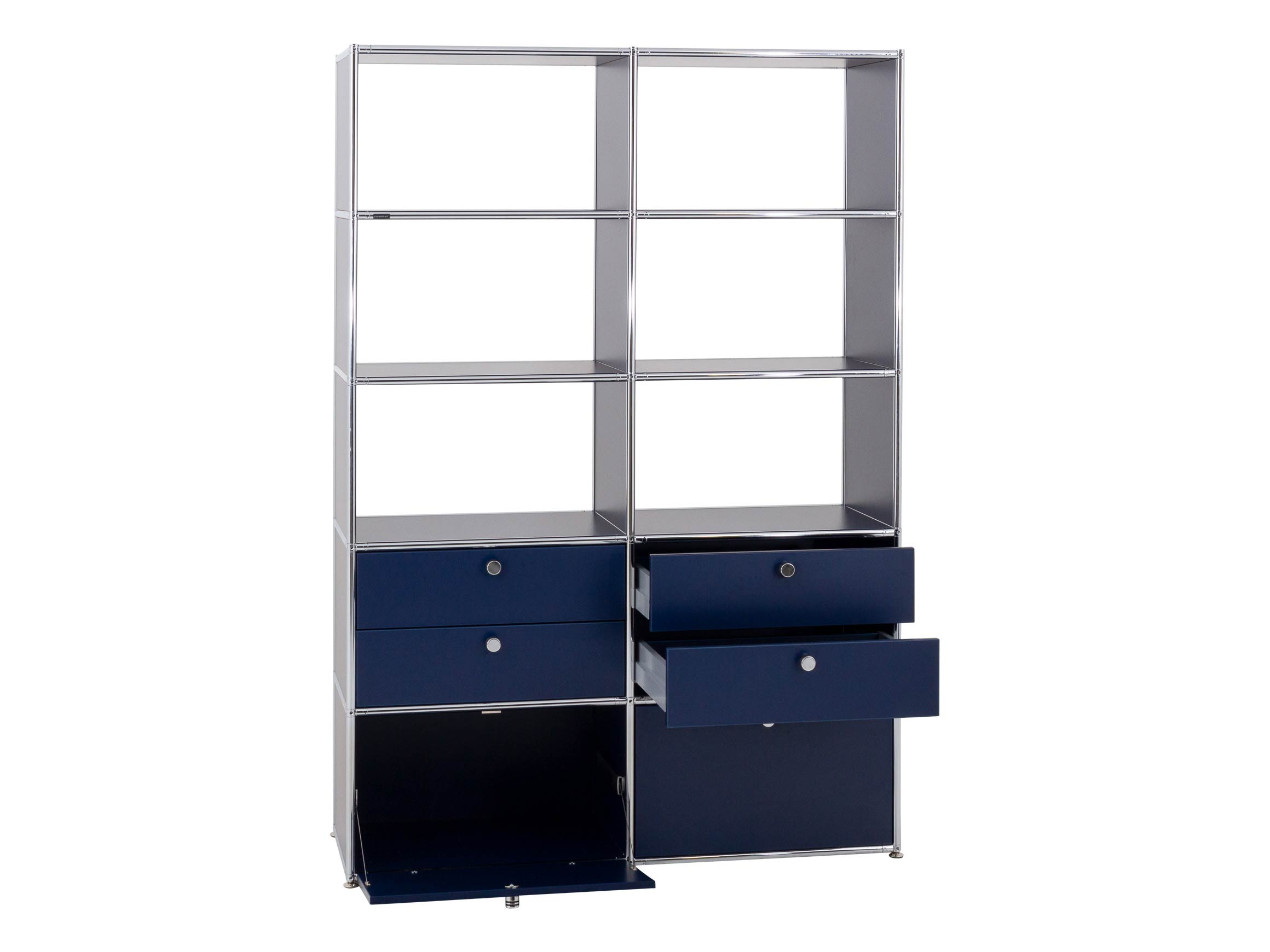 Sideboard Cosmic 20.20 bleu acier de Cosmoplan
