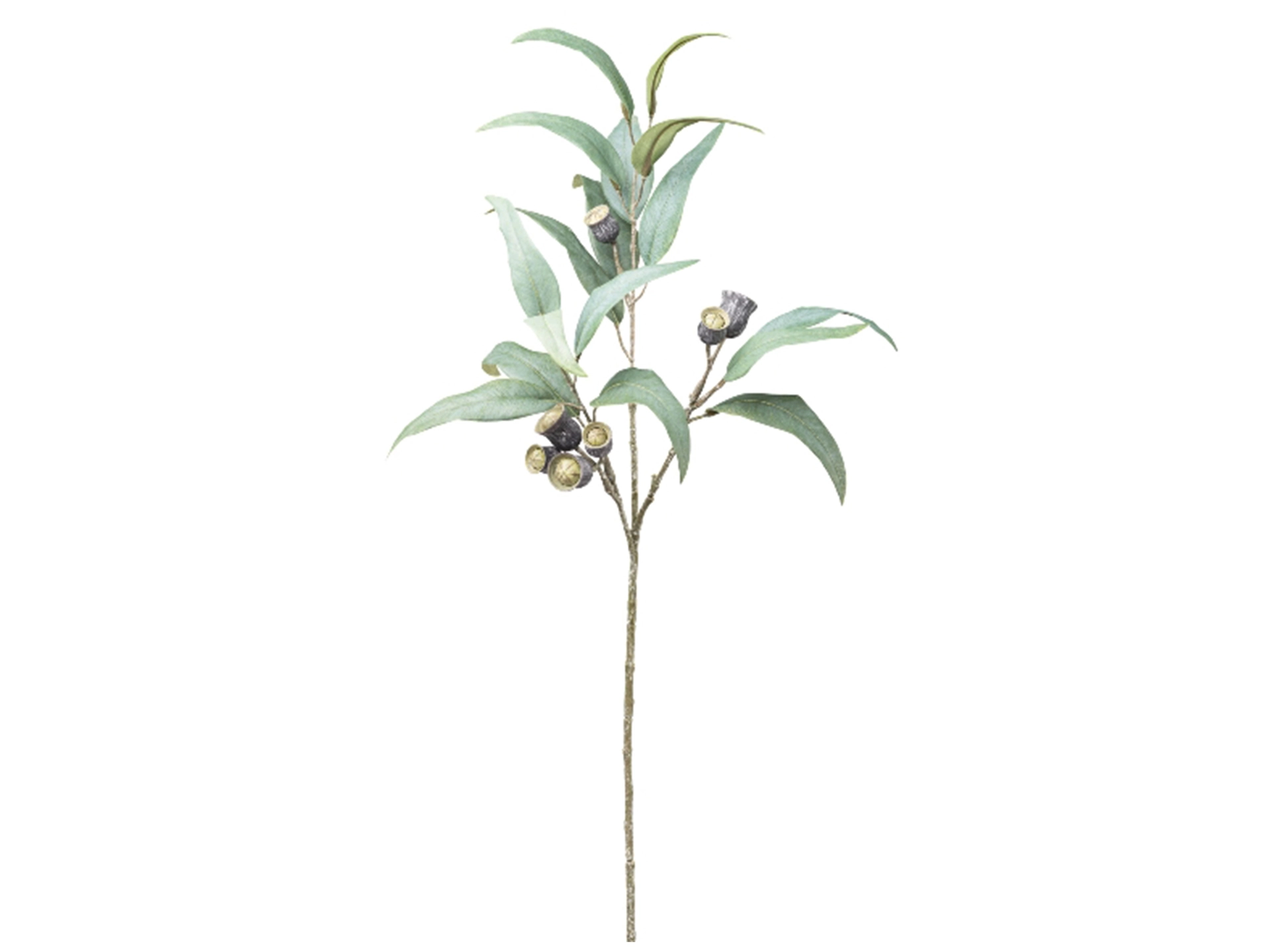 Kunstblume Eucalyptus Grün H: 85 cm Gasper