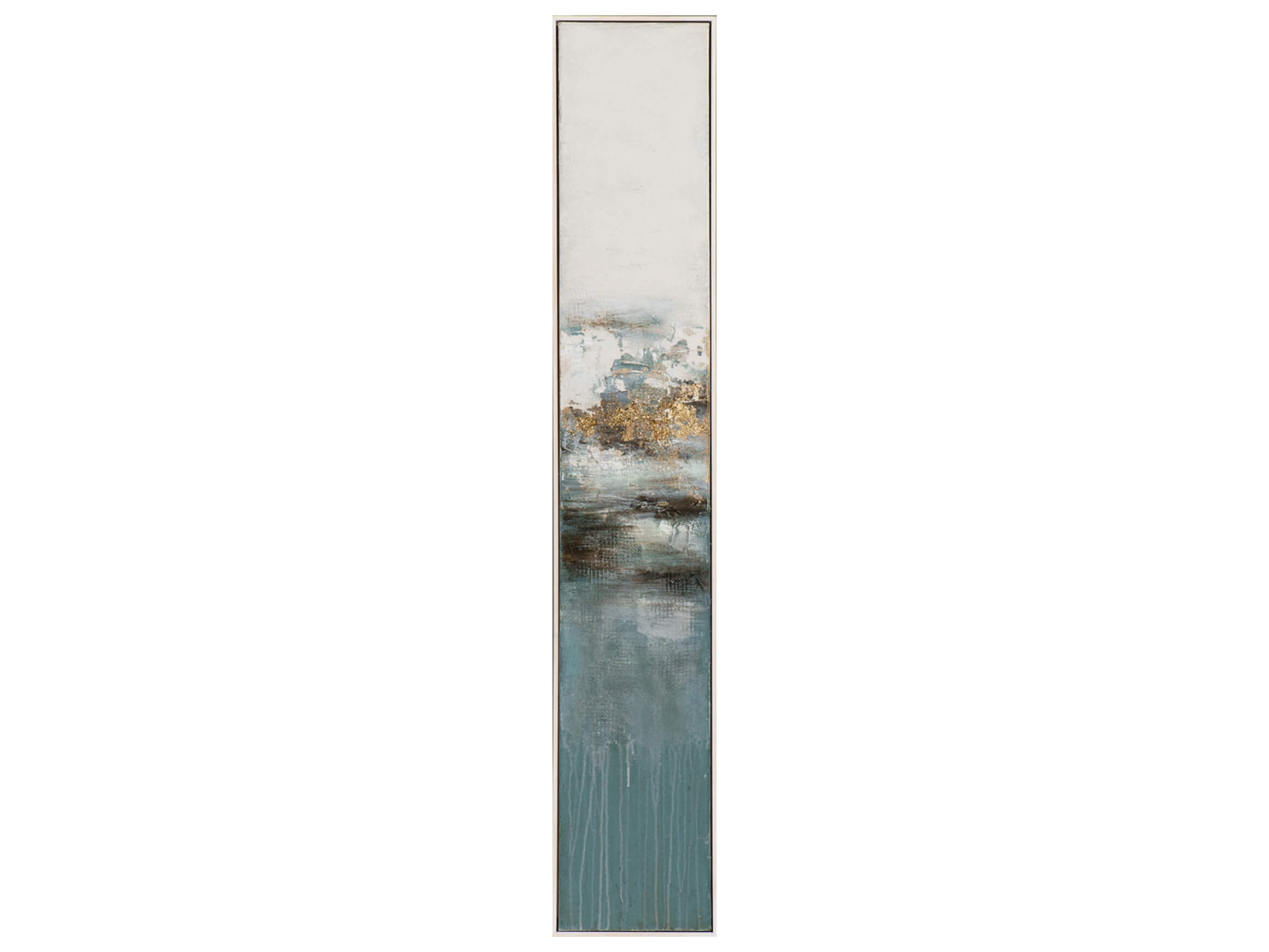 Bild Slim Abstrakt mit Gold, Rosa und Blau 2 image LAND