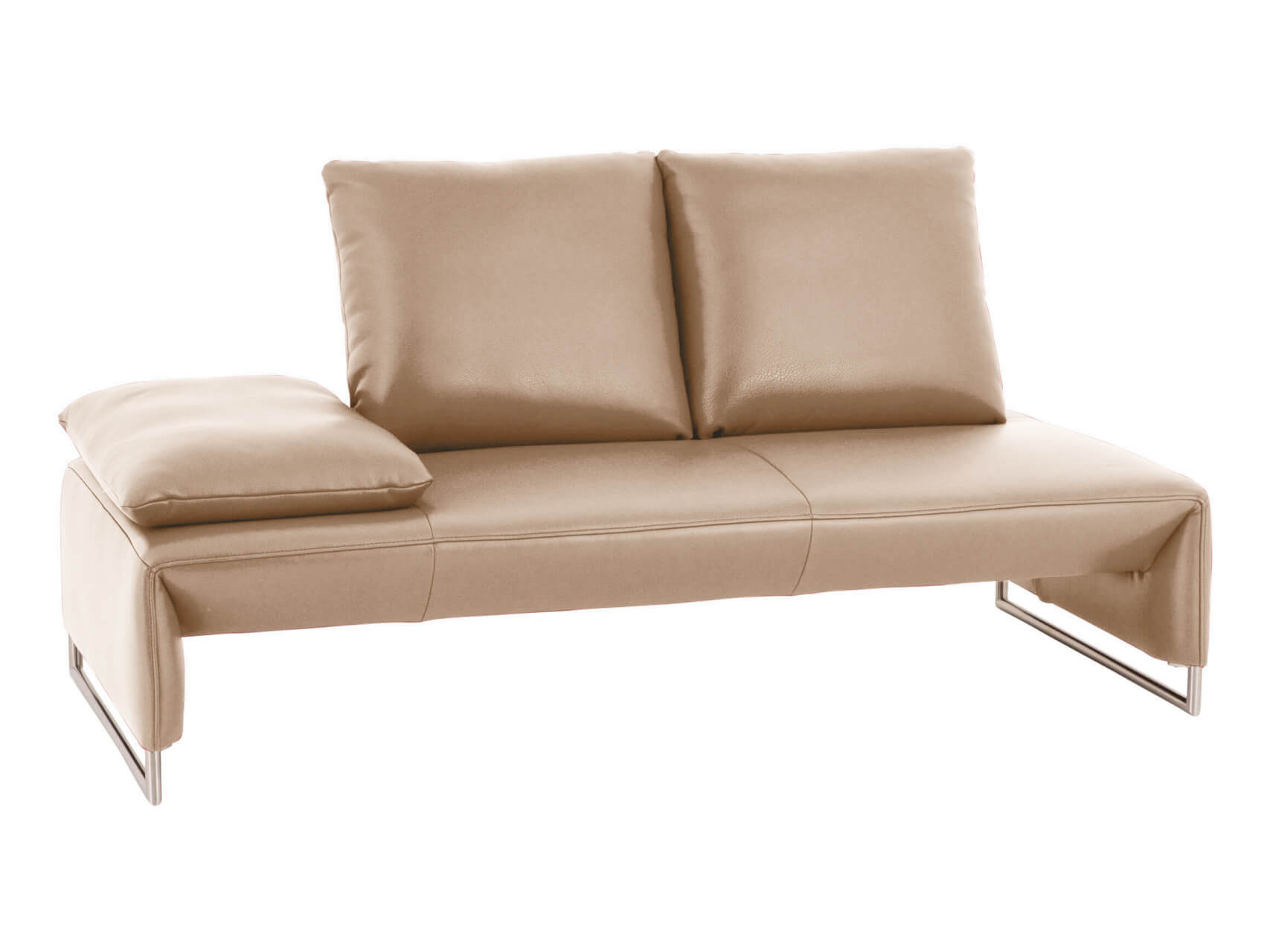 Sofa Ramano Basic B: 180 cm Koinor / Farbe: Jade / Material: Leder Basic