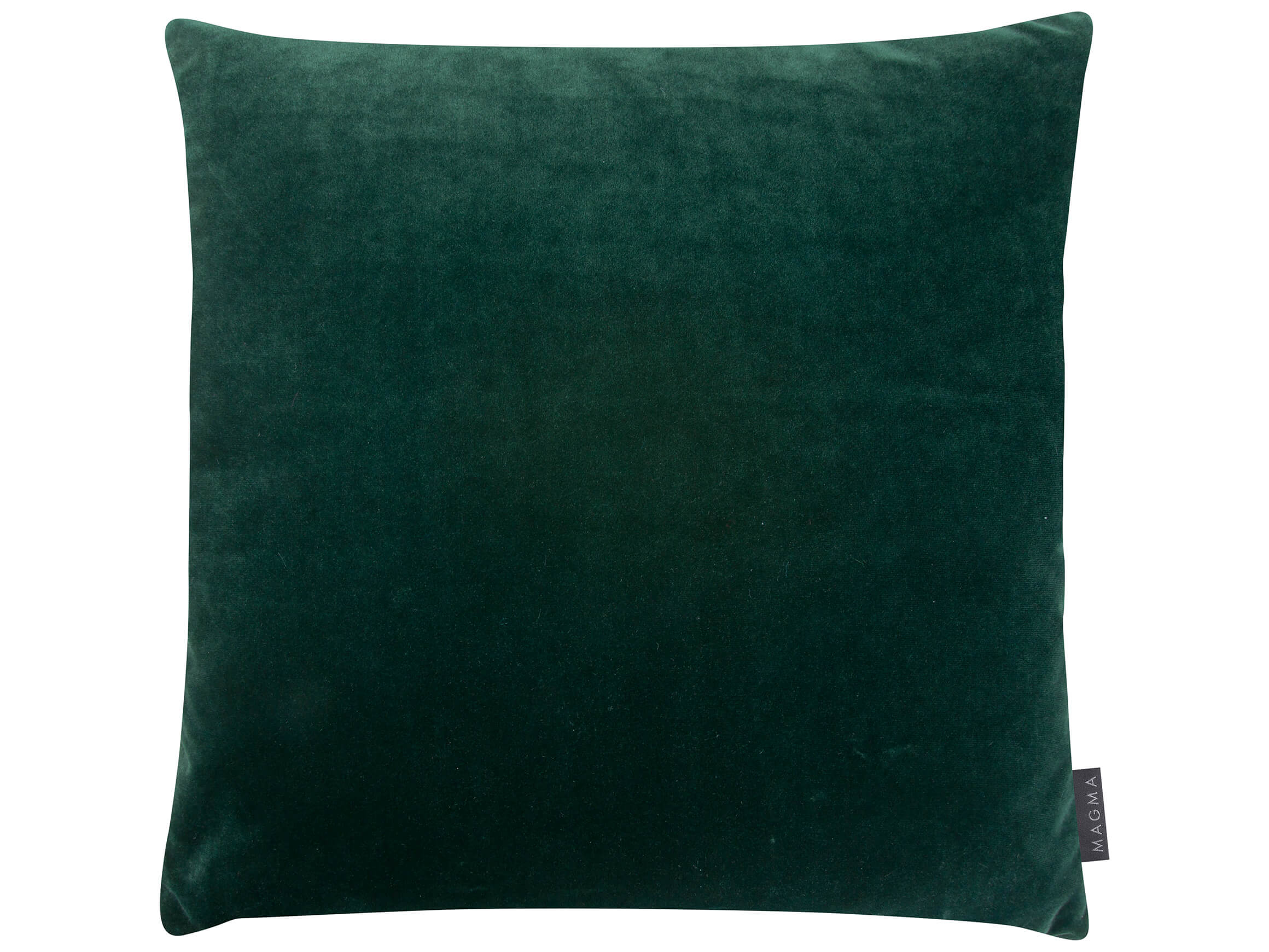 Magma Kissenhülle Samt Uni Grün 50x50 cm Grün | Schubiger Möbel