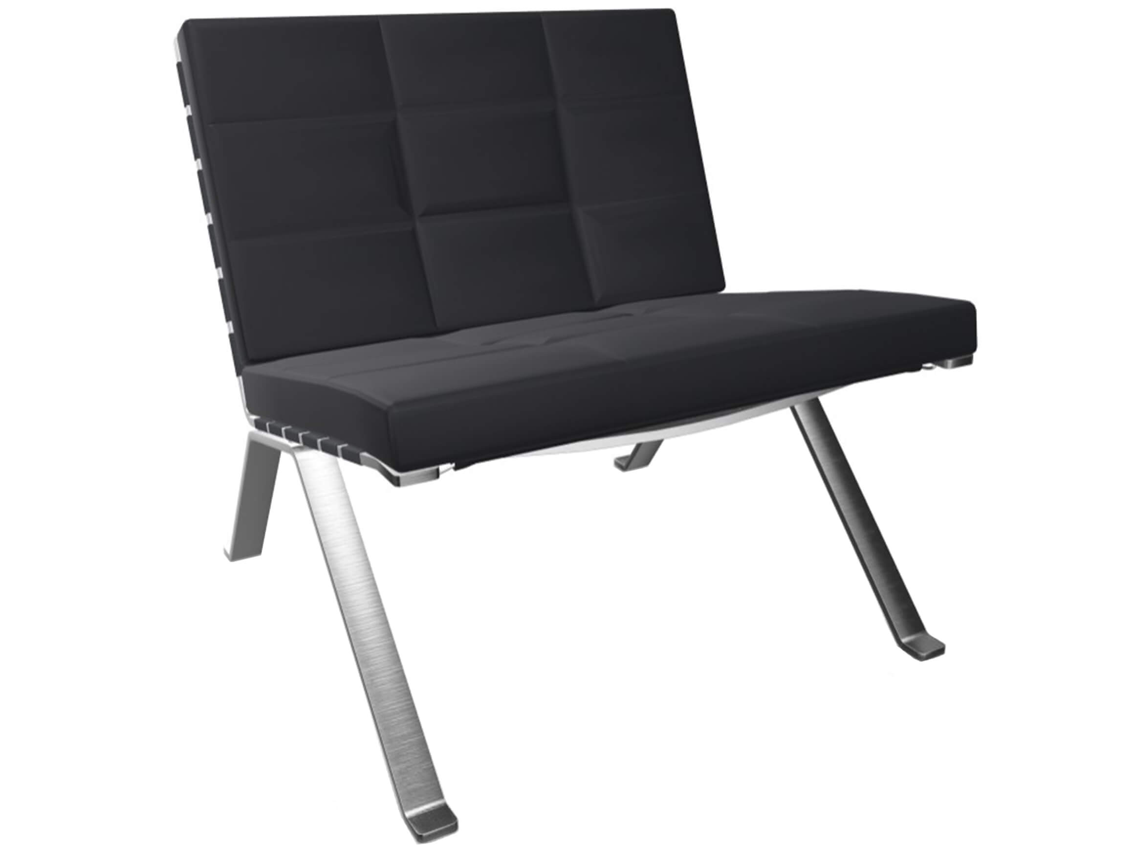 Sessel 1600 Girsberger / Farbe: Schwarz / Bezugsmaterial: Leder