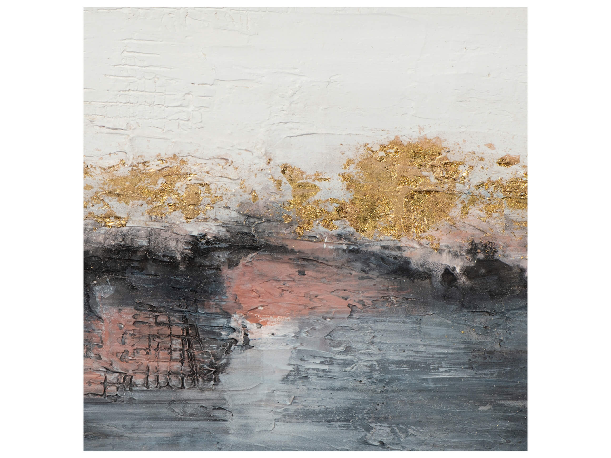 Bild Abstrakt in Grün und Blau image LAND