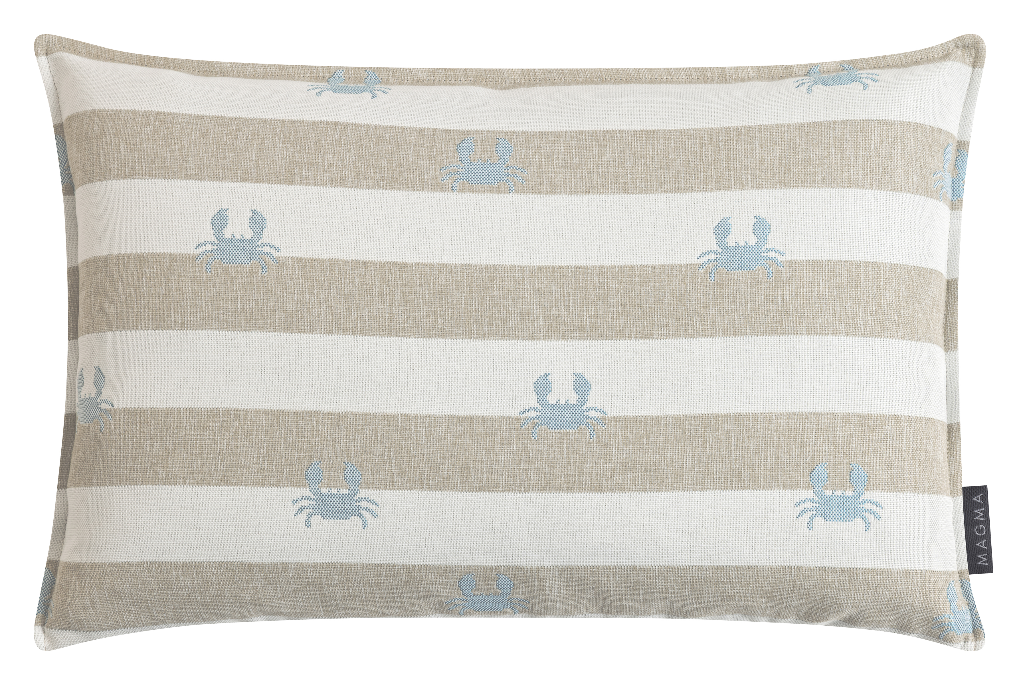 Kissenhülle Crab Natur Magma