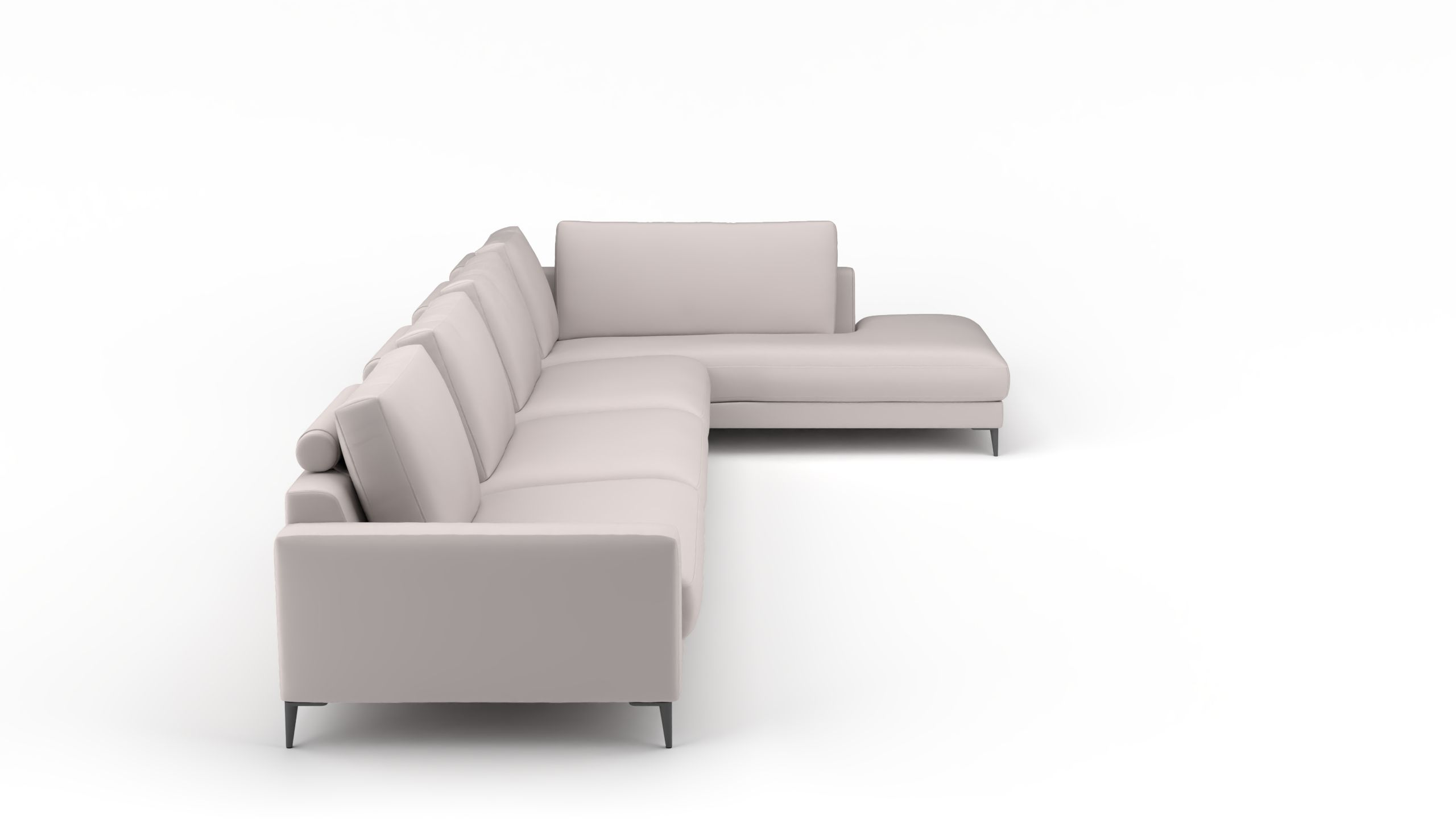 Ecksofa Mercury Rechts Gross UrbanDesign / Grösse: 421 x 223 cm