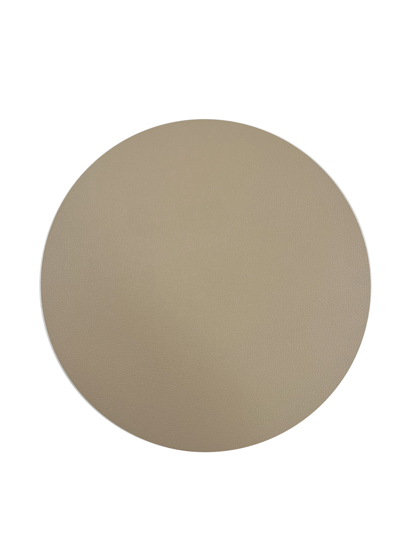 Tischset Enola, Rund, Beige D: 38 cm Kaheku