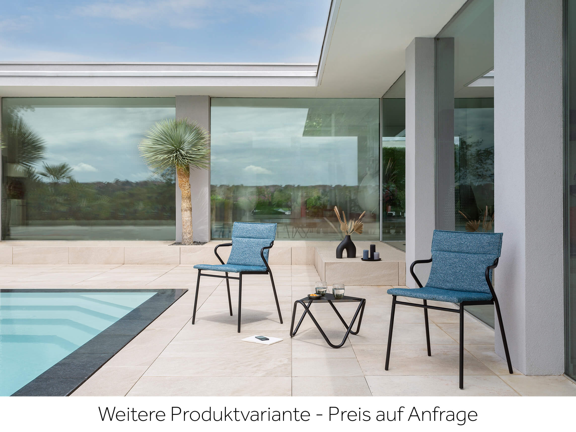 Gartenstuhl Ancone Lafuma / Farbe: Grau