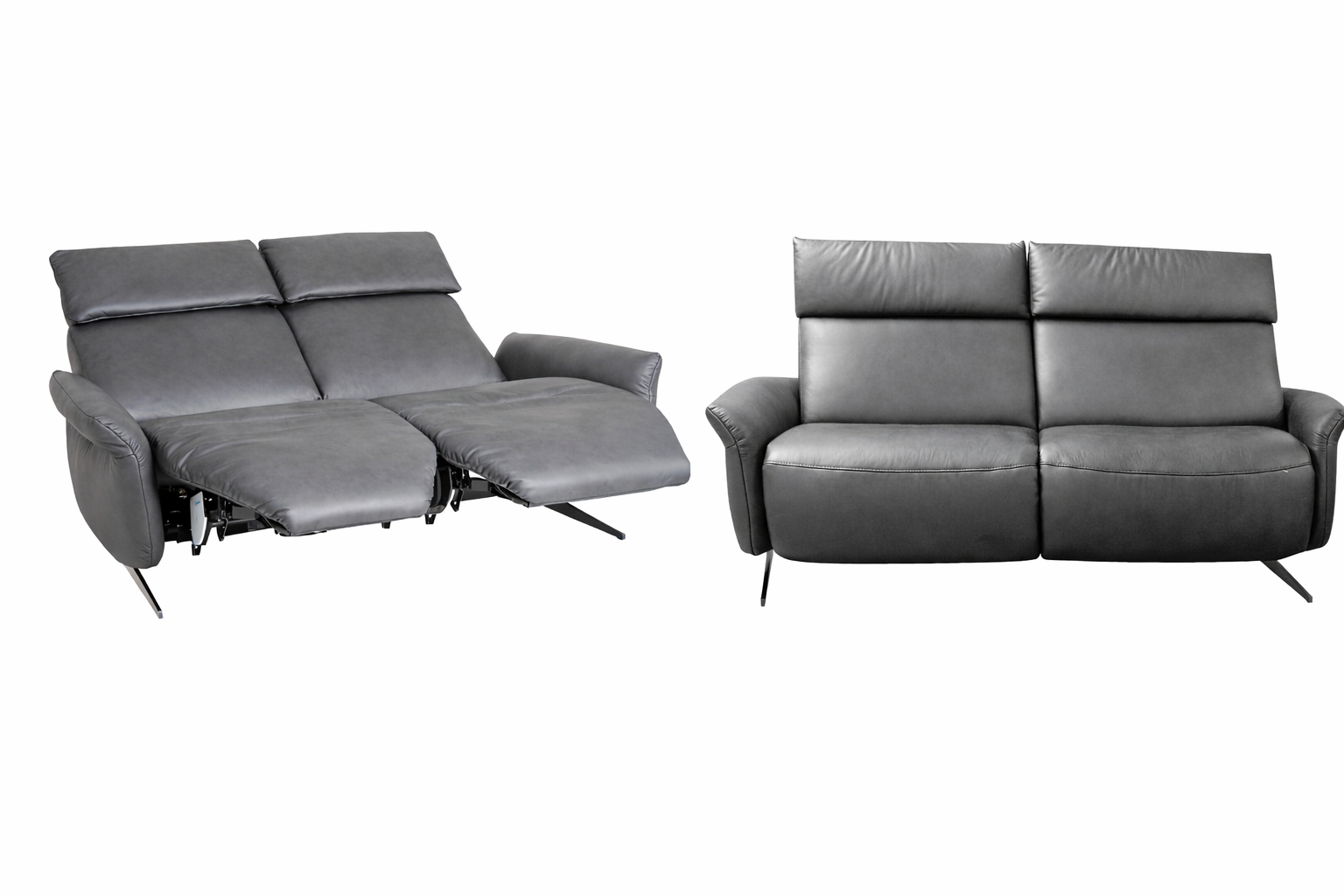 Polstergarnitur Laura Himolla / Farbe: Anthrazit