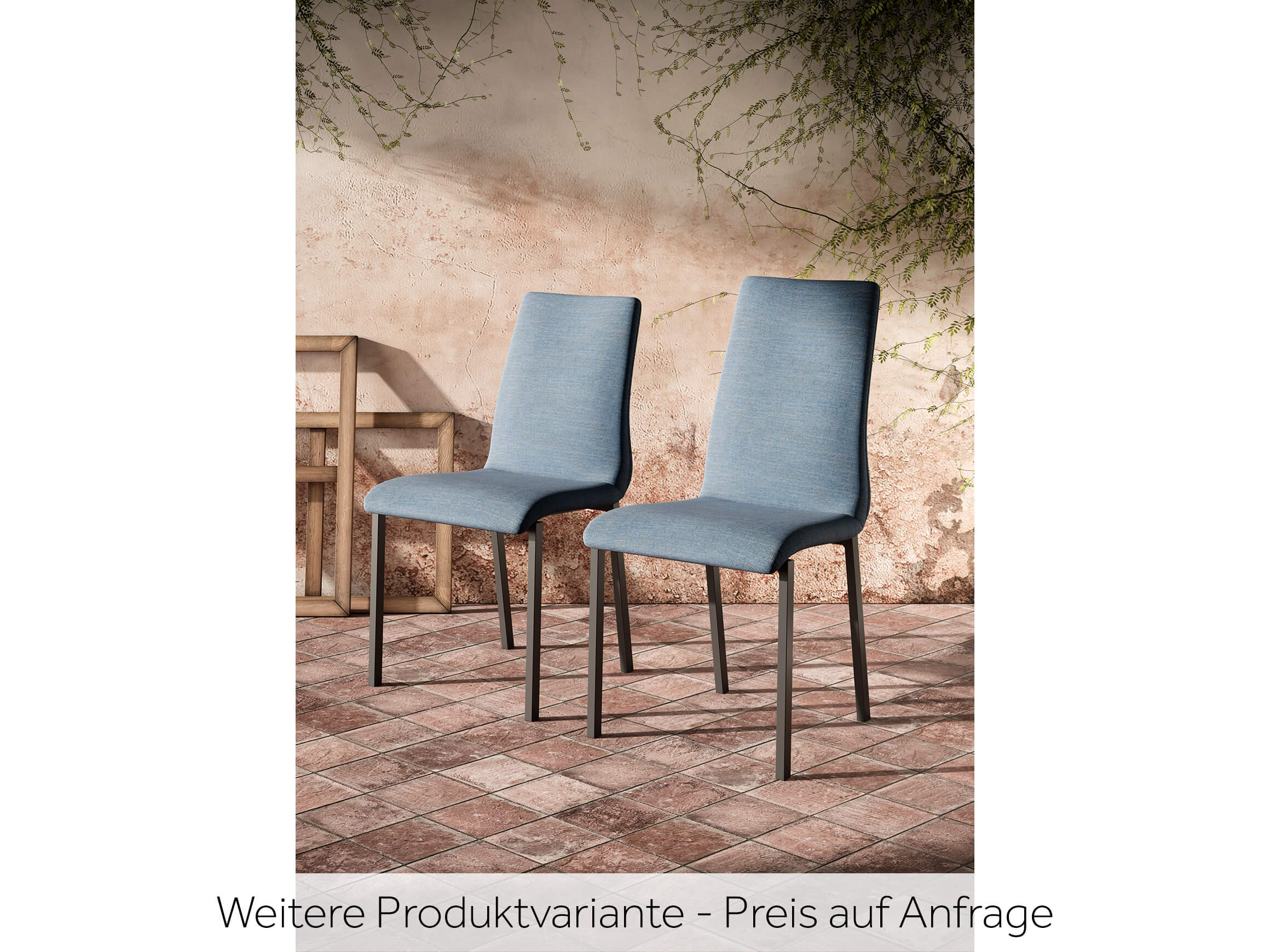 Stuhl Leni Willisau / Farbe: Taupe / Bezugsmaterial: Leder