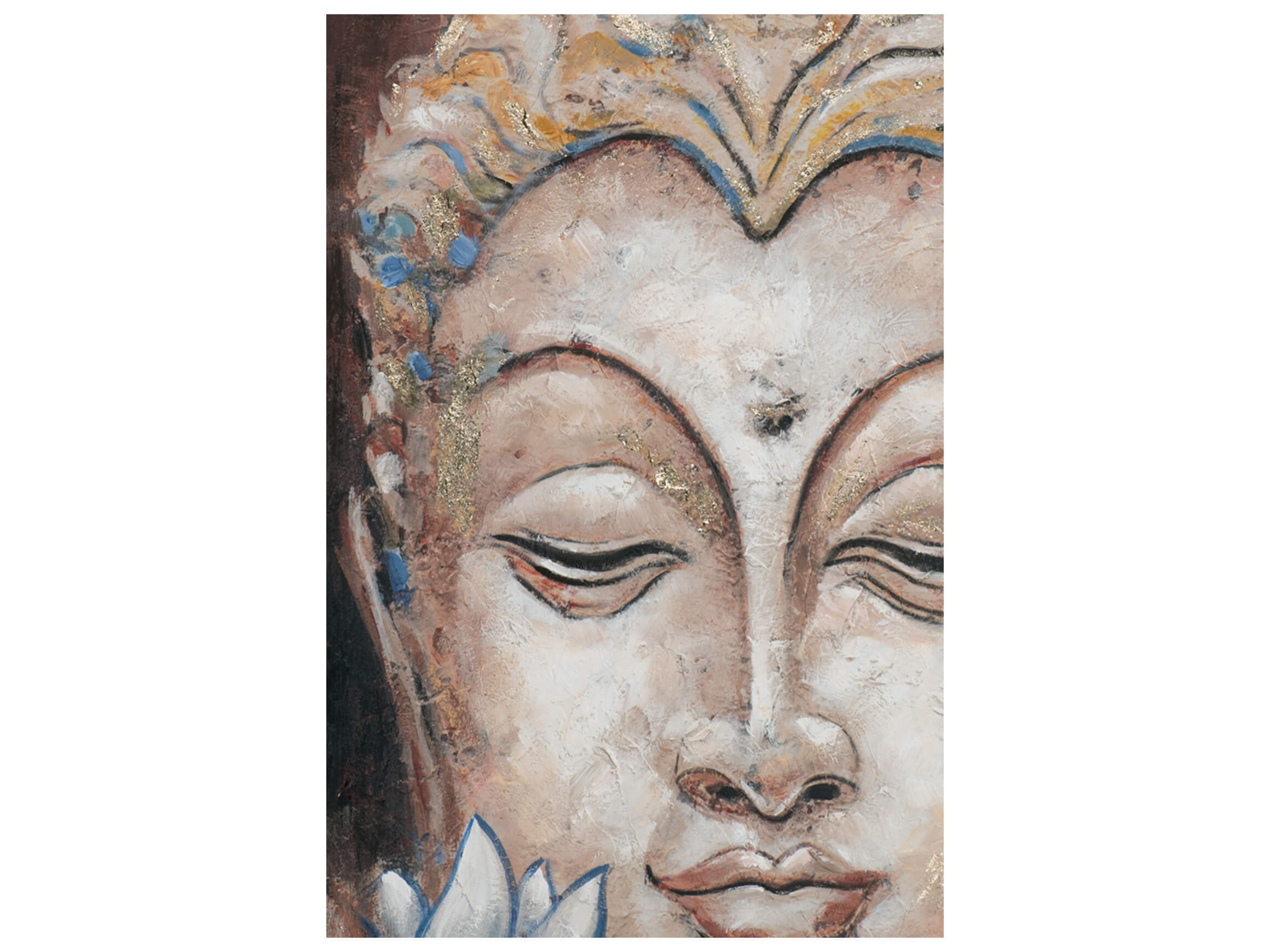 Bild Schlafender Buddha mit Lotus image LAND
