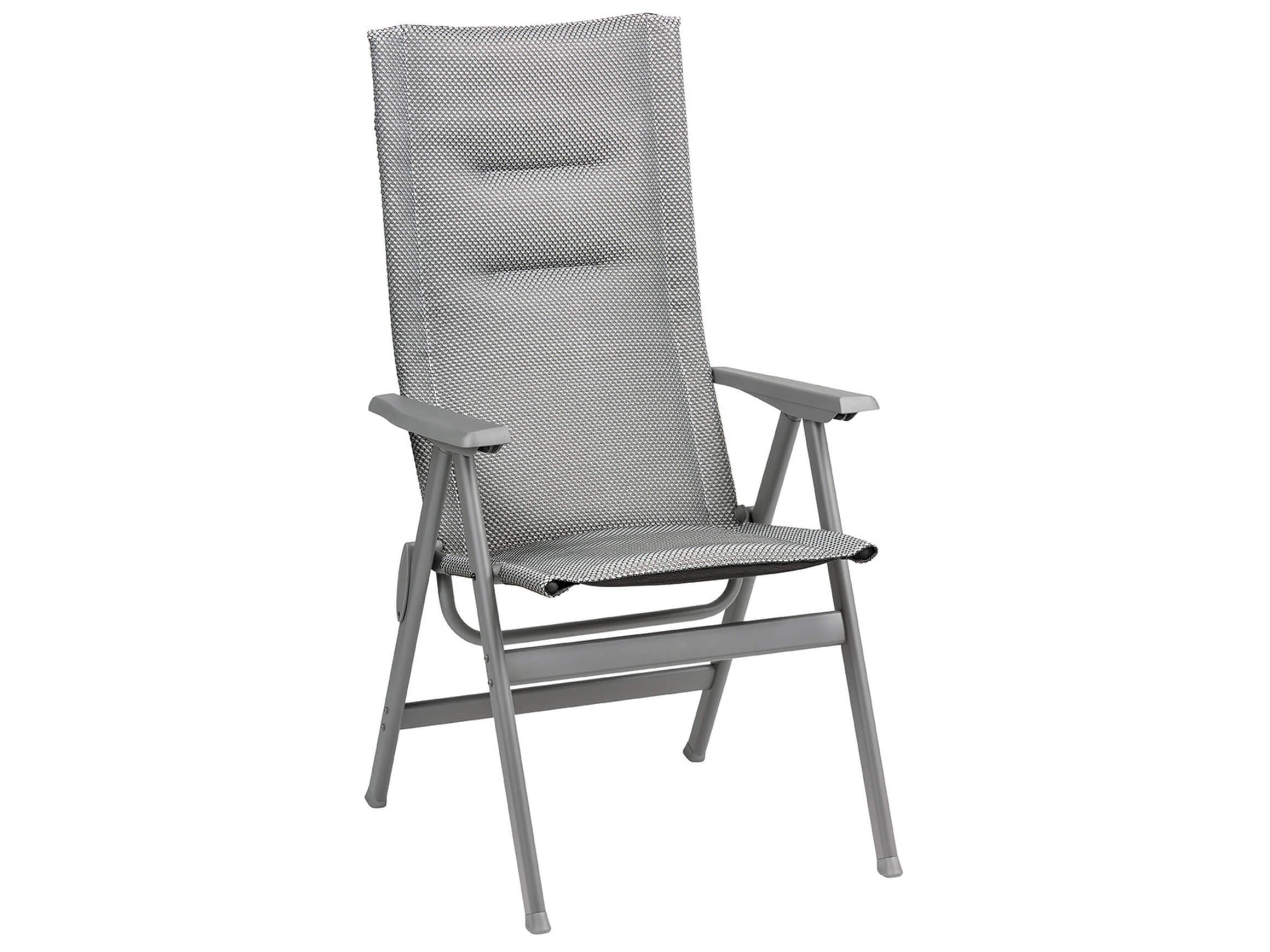 Gartenstuhl Zen It Lafuma / Farbe: Silber