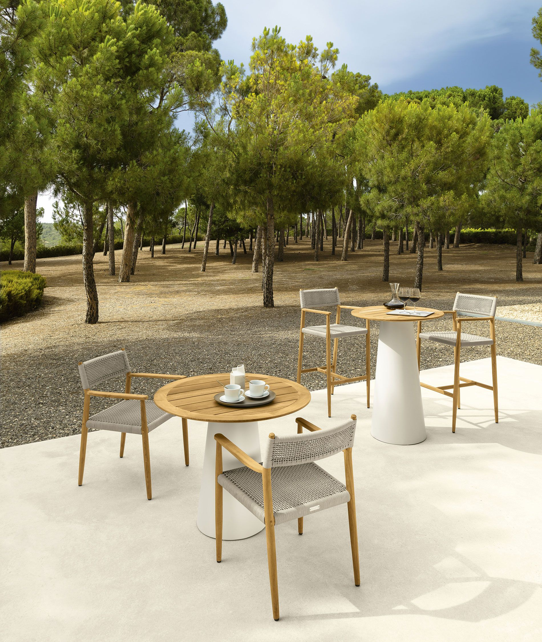 Tabouret de bar de jardin Dolcevita Talenti