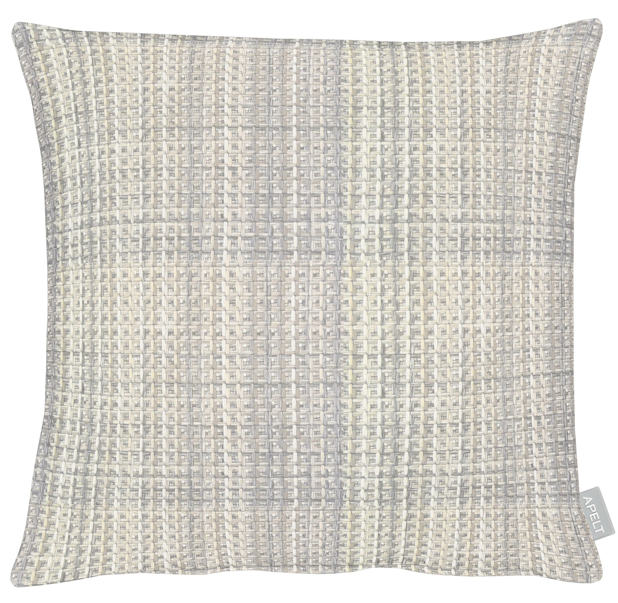 Housse de coussin Cona Taupe 45x45 cm Apelt