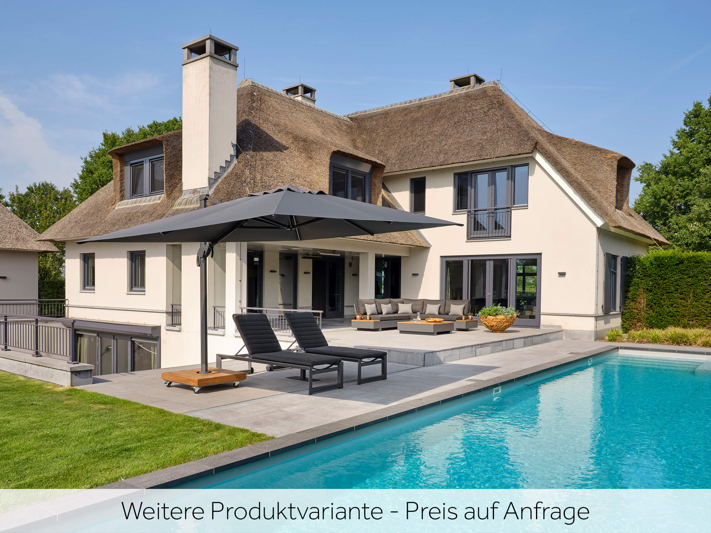 Gartenliege Danas Life / Farbe: Grau