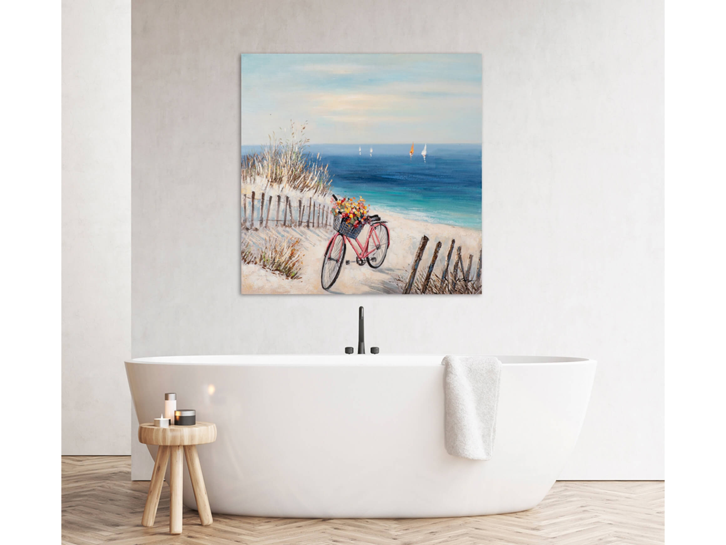 Bild Fahrrad am Strand 3 image LAND