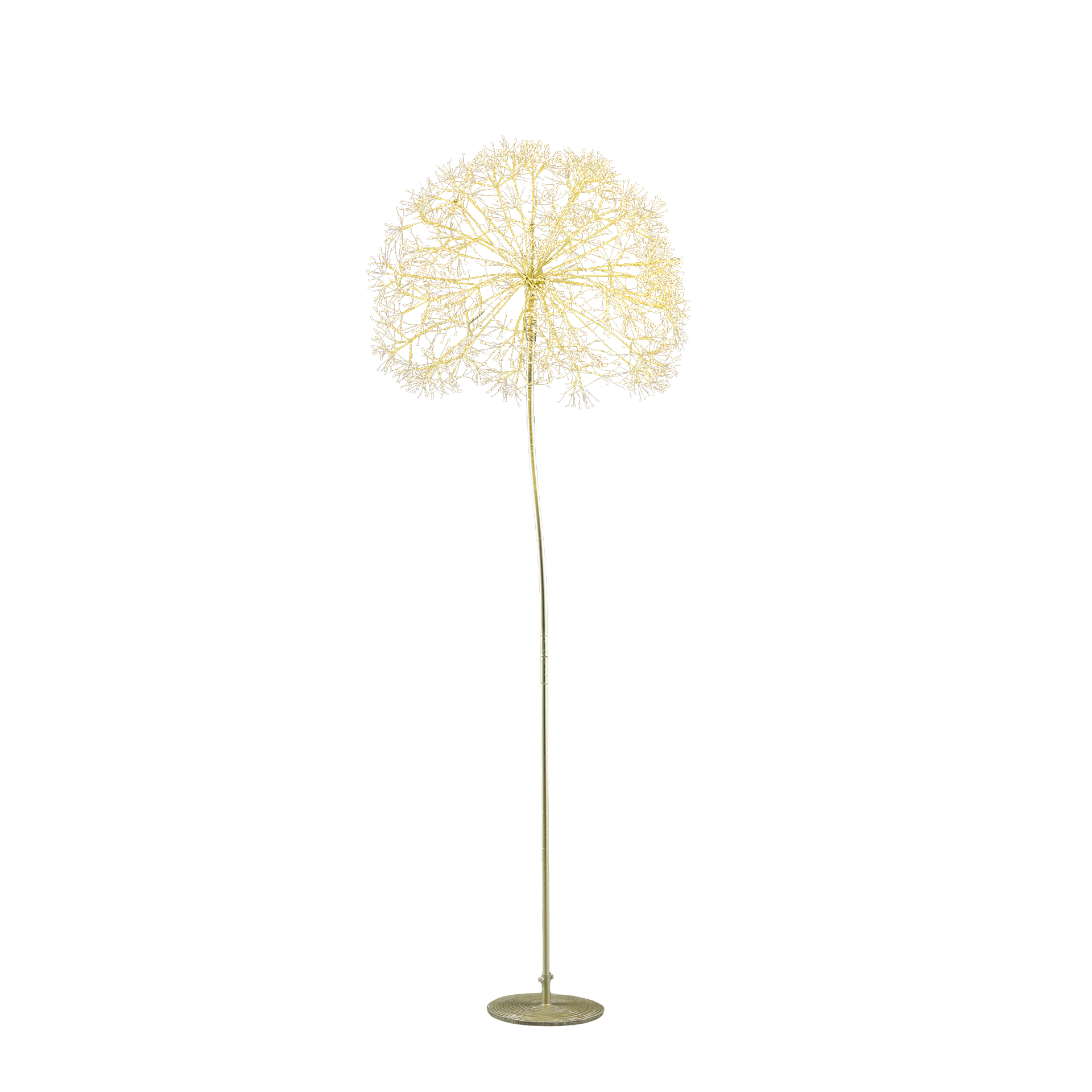Dekorationslicht Löwenzahn 2050LED H: 240 cm Edg / Farbe: Gold