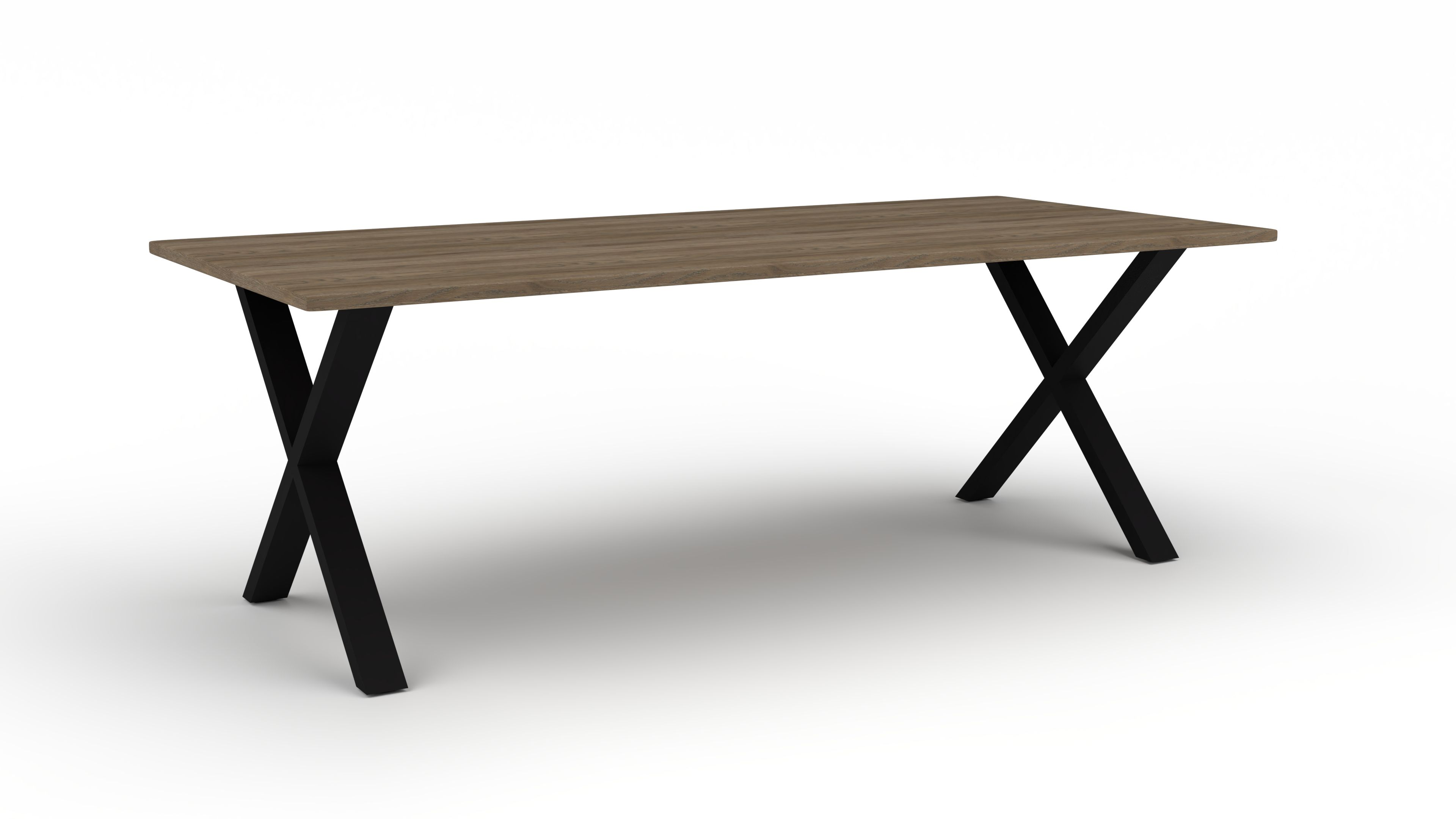 Esstisch Voltago Knudsen - UrbanDesign / Tischblattmass (BxT) :100 x 220 cm /Tischkante: Gerade Kante