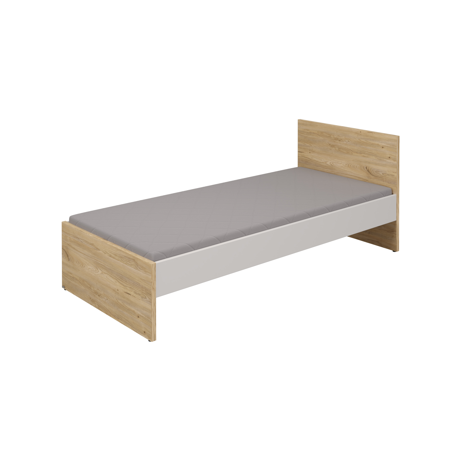 Jugendliege Benne von Paidi / Farbe: Kieselgrau / Grösse: x cm