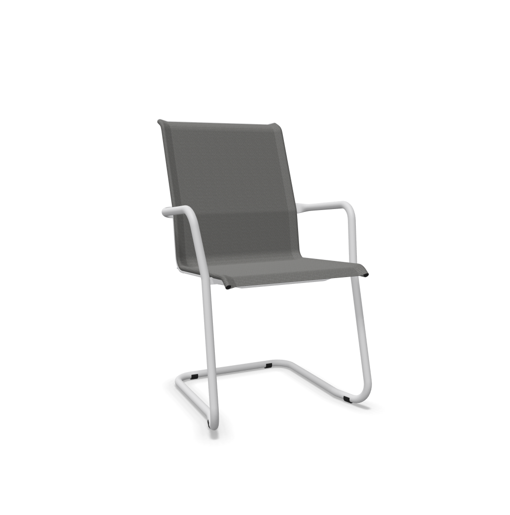 Schaffner Freischwinger Locarno Grau | Schubiger Möbel