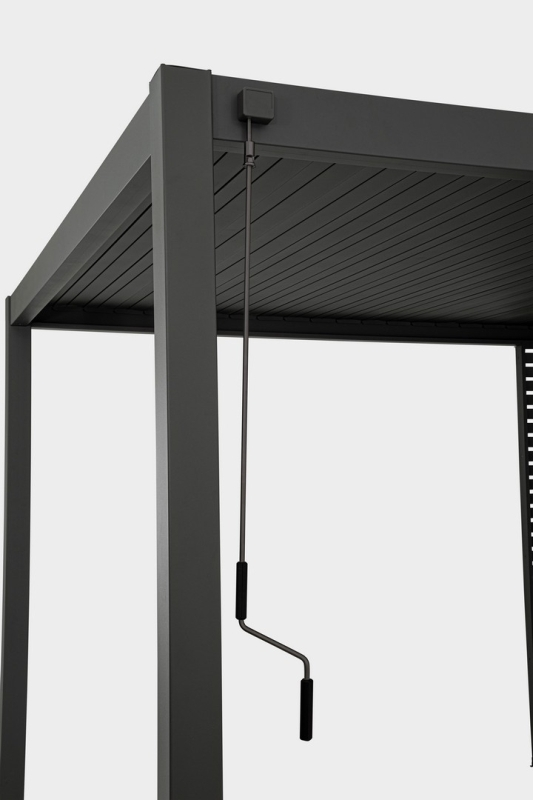 Terrassenüberdachung Ocean 3x4 m Bizzotto / Grösse: 400 x 300 cm