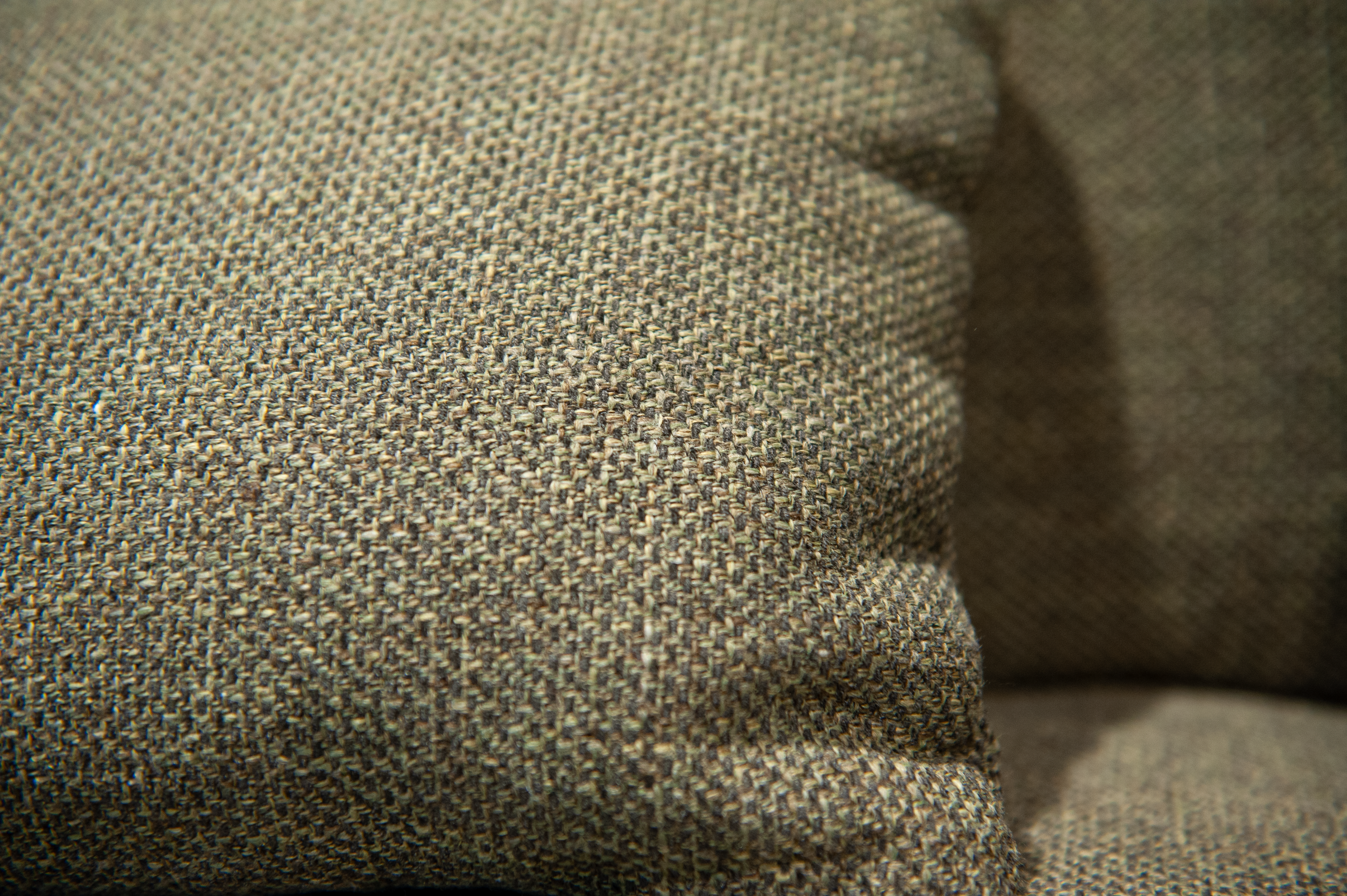 Ecksofa Nebraska Steinpol / Farbe: Khaki Olive