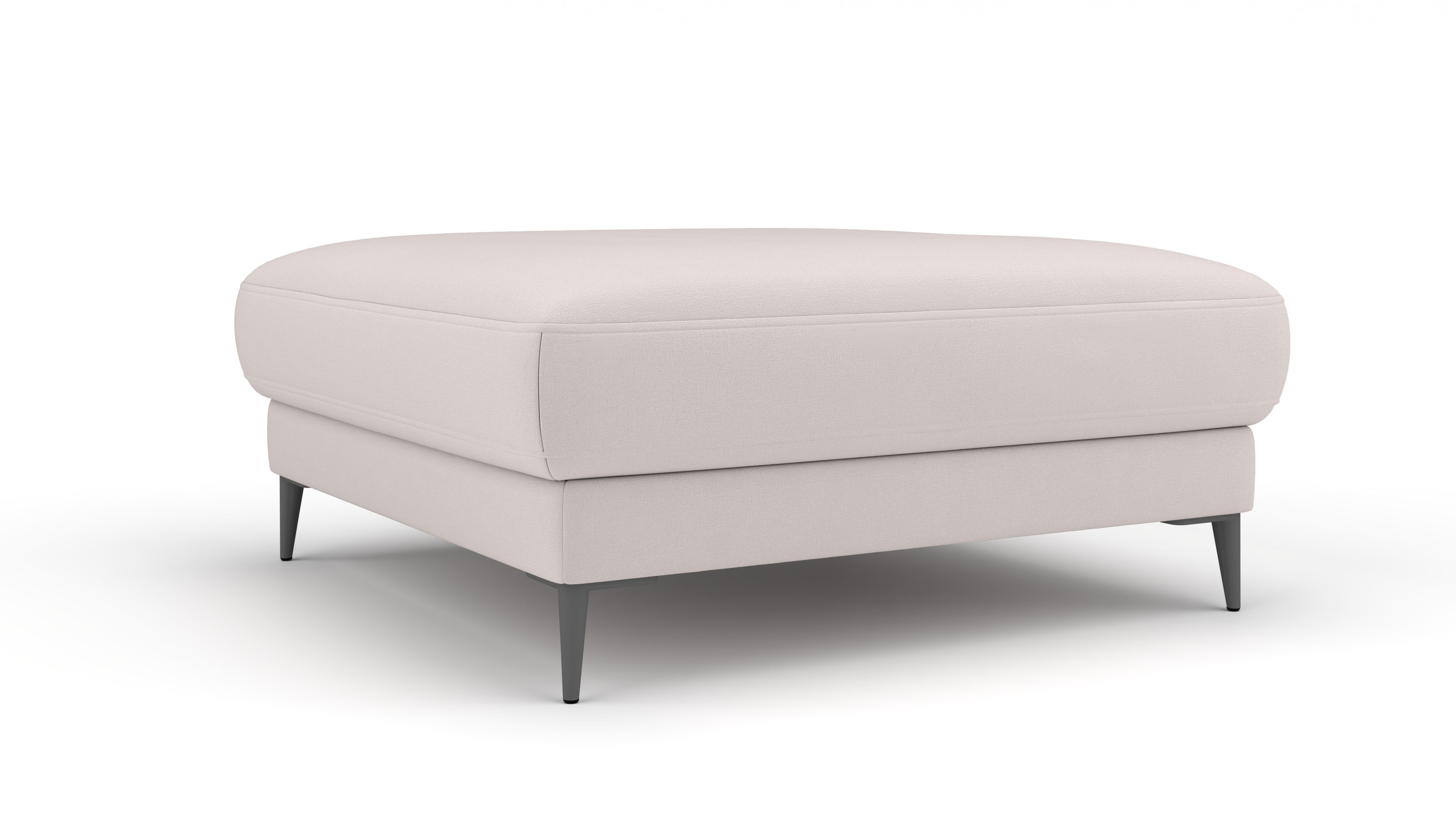 Hocker Mercury Gross UrbanDesign / Farbe: White / Bezugsmaterial: Stoff