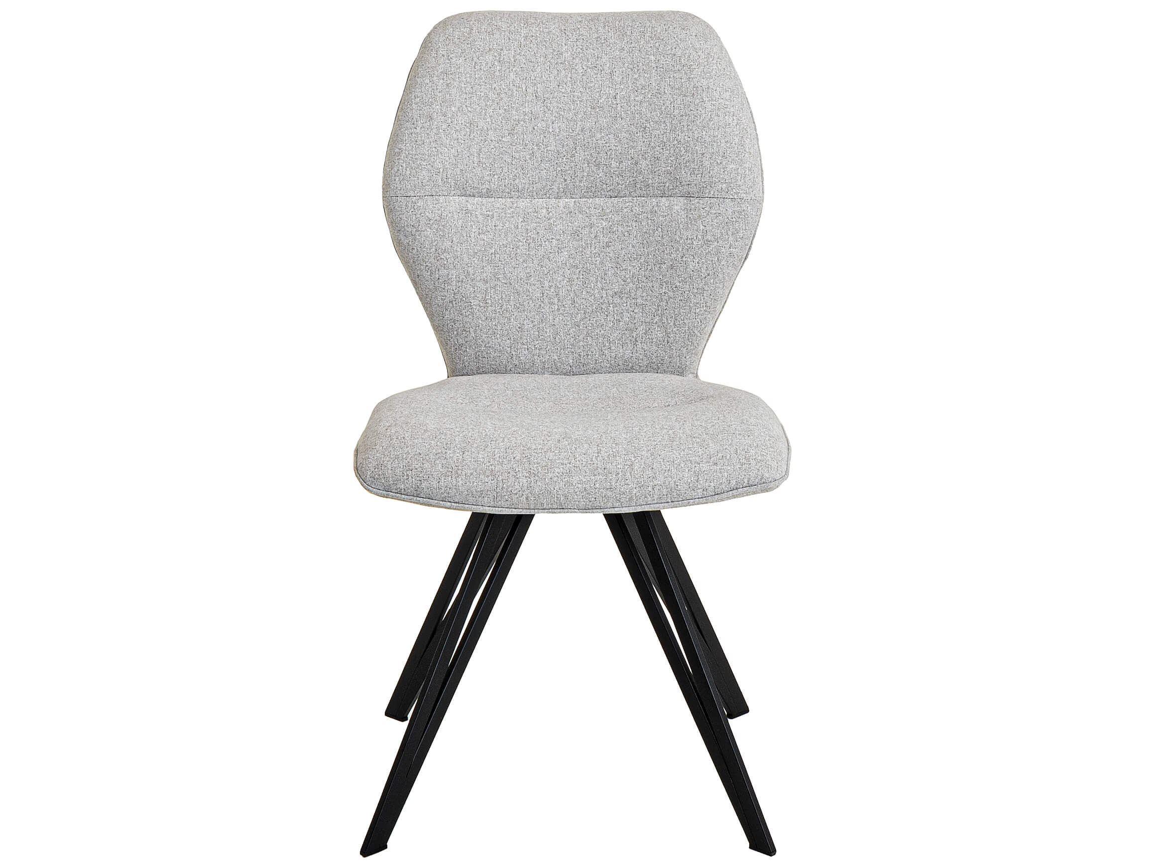 Stuhl Malvin Eisenstativ Niehoff / Farbe: Silber