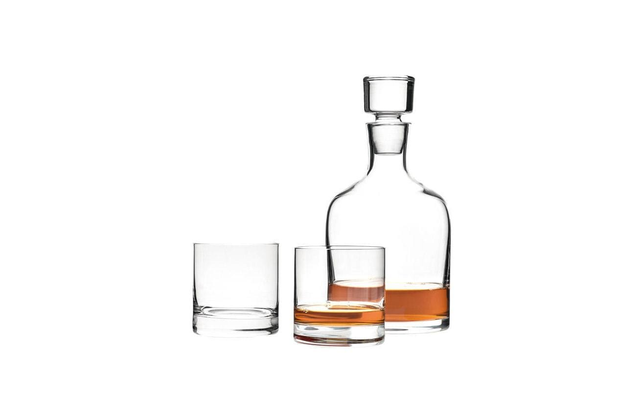 Whisky-Set Ambrogio 1.5 l 3-teilig Alltron / Farbe: Transparent