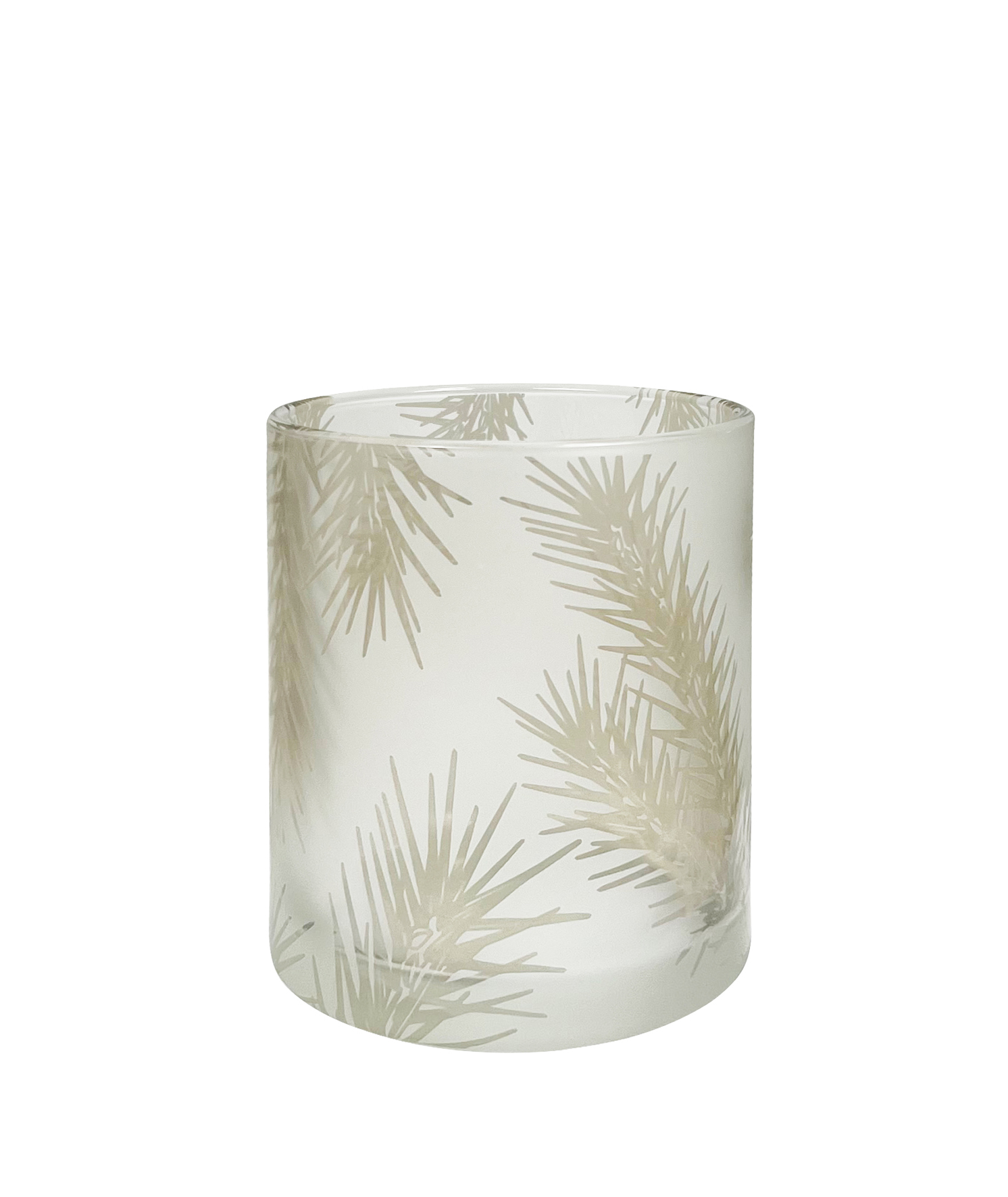 Windlicht Myro, Satiniert H: 13 cm Kaheku