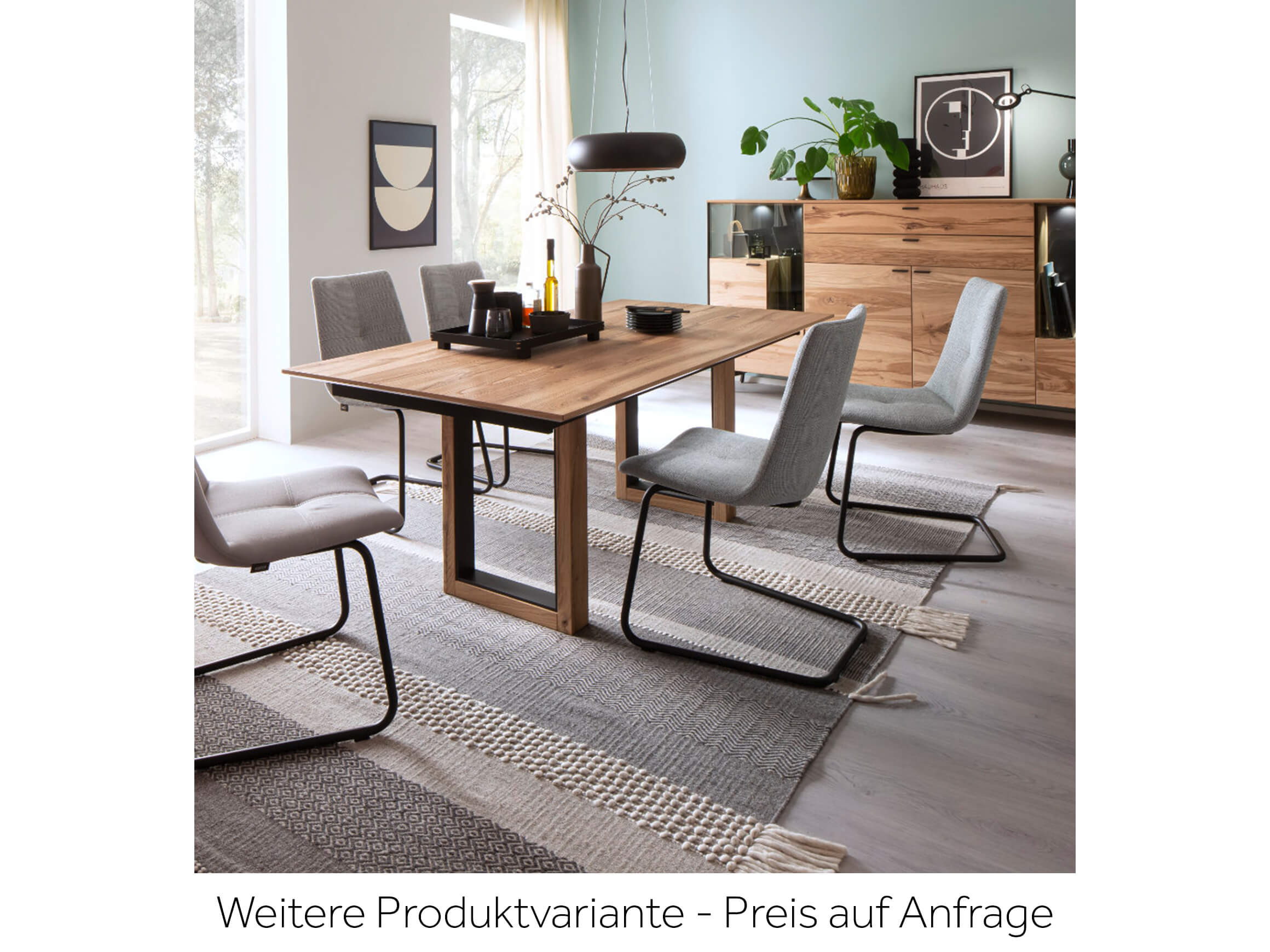 Table de salle à manger Cross Venjakob / Dimensions du plateau (l x p) :190 x 100 cm