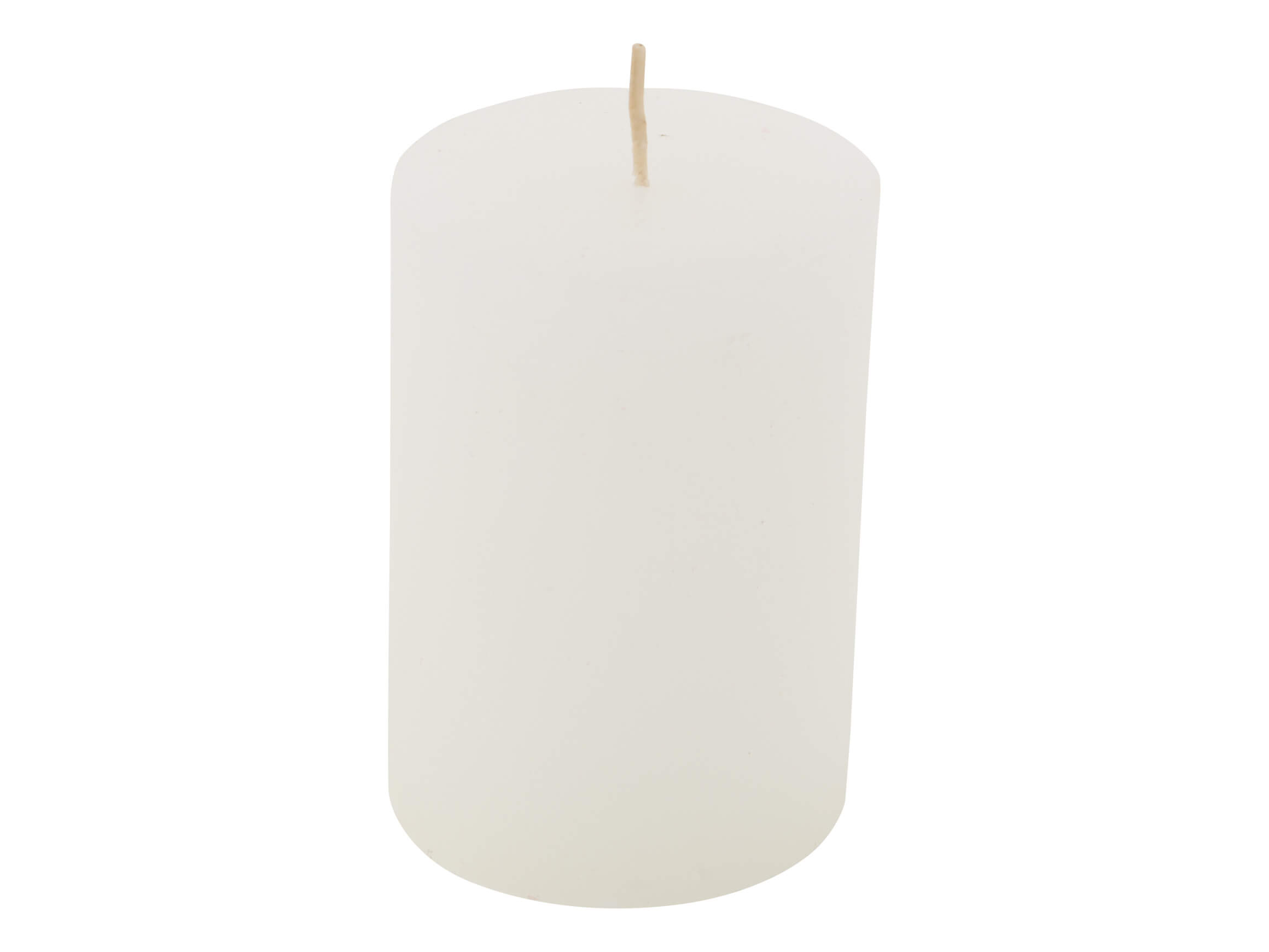 Kaheku Kerze Weiss 10 cm Weiss | Schubiger Möbel