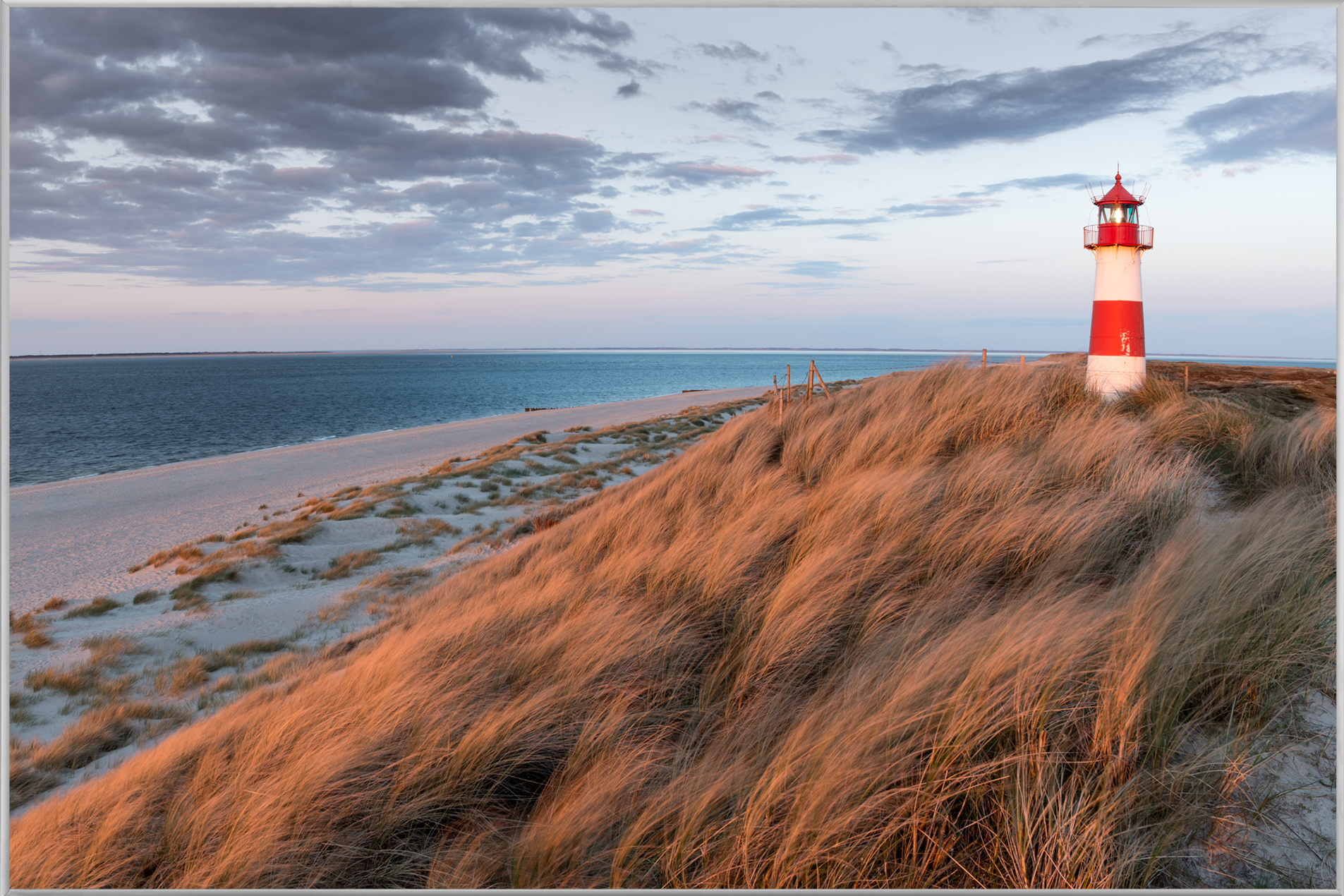 Bild mit Rahmen-Leuchtturm 3-image LAND