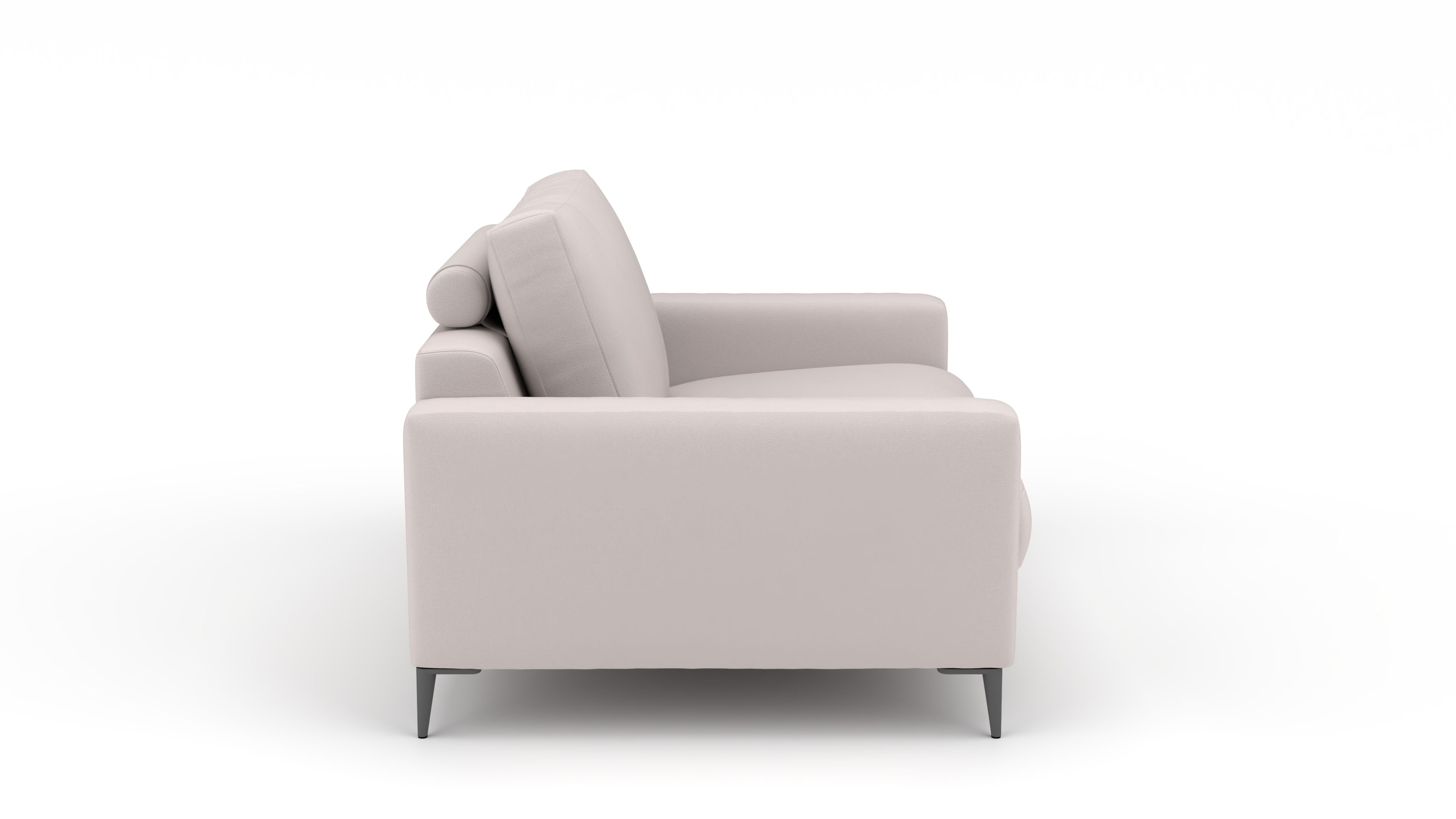 Sofa Mercury 1.5-Sitzer UrbanDesign / Farbe: White / Bezugsmaterial: Stoff