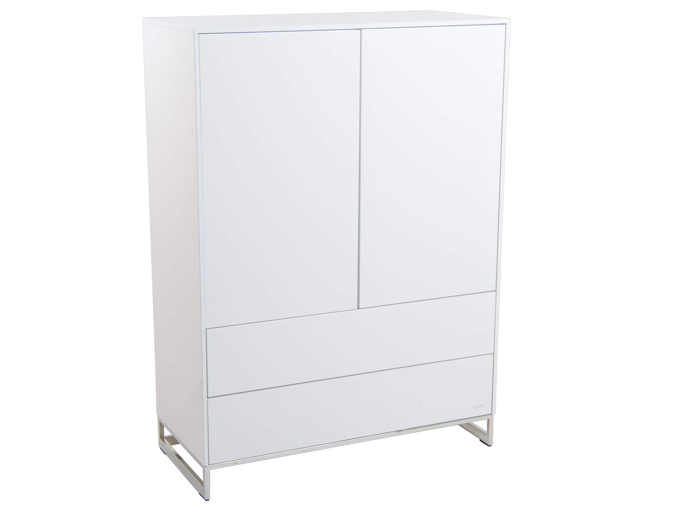 Loddenkemper Highboard Gloss Cubic Weiss | Schubiger Möbel