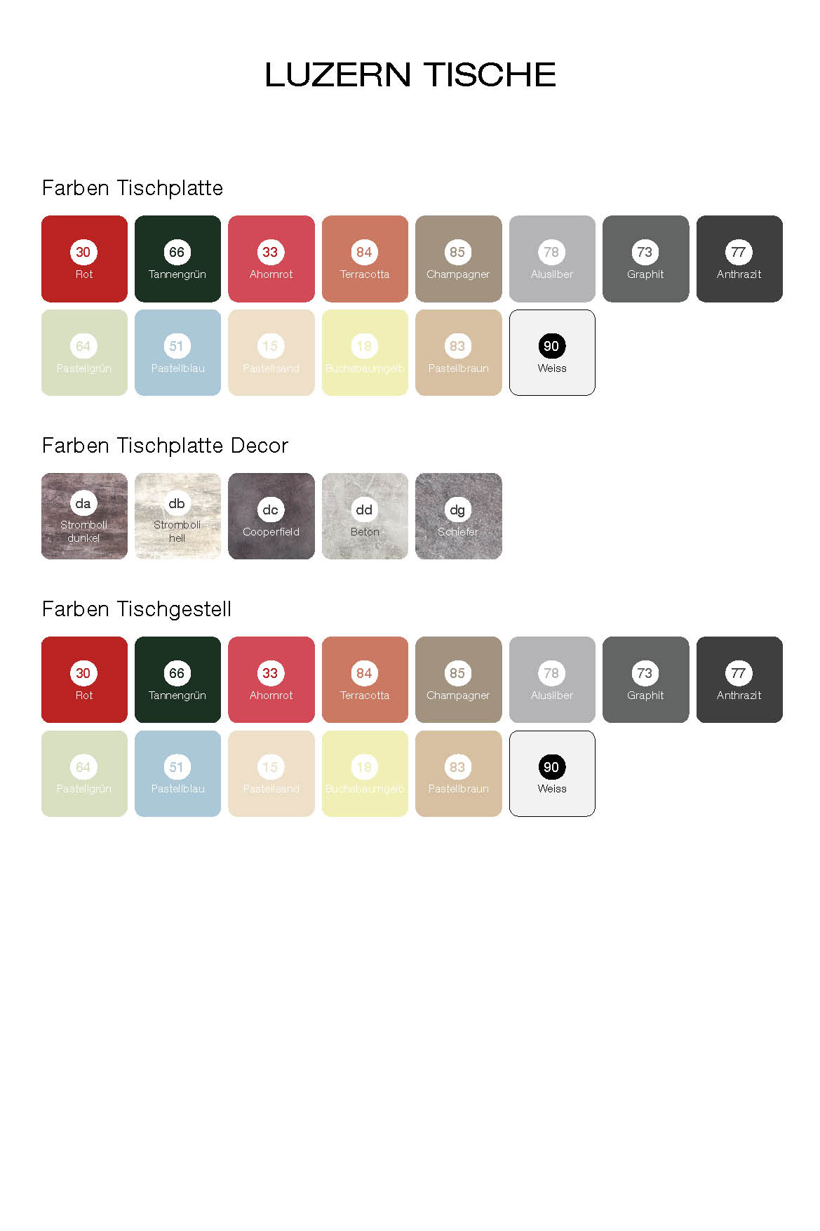 Auszugstisch Luzern Schaffner / Farbe: Graphit