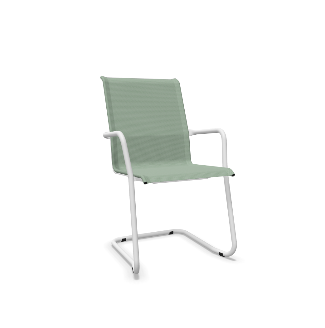 Schaffner Freischwinger Locarno Grün | Schubiger Möbel