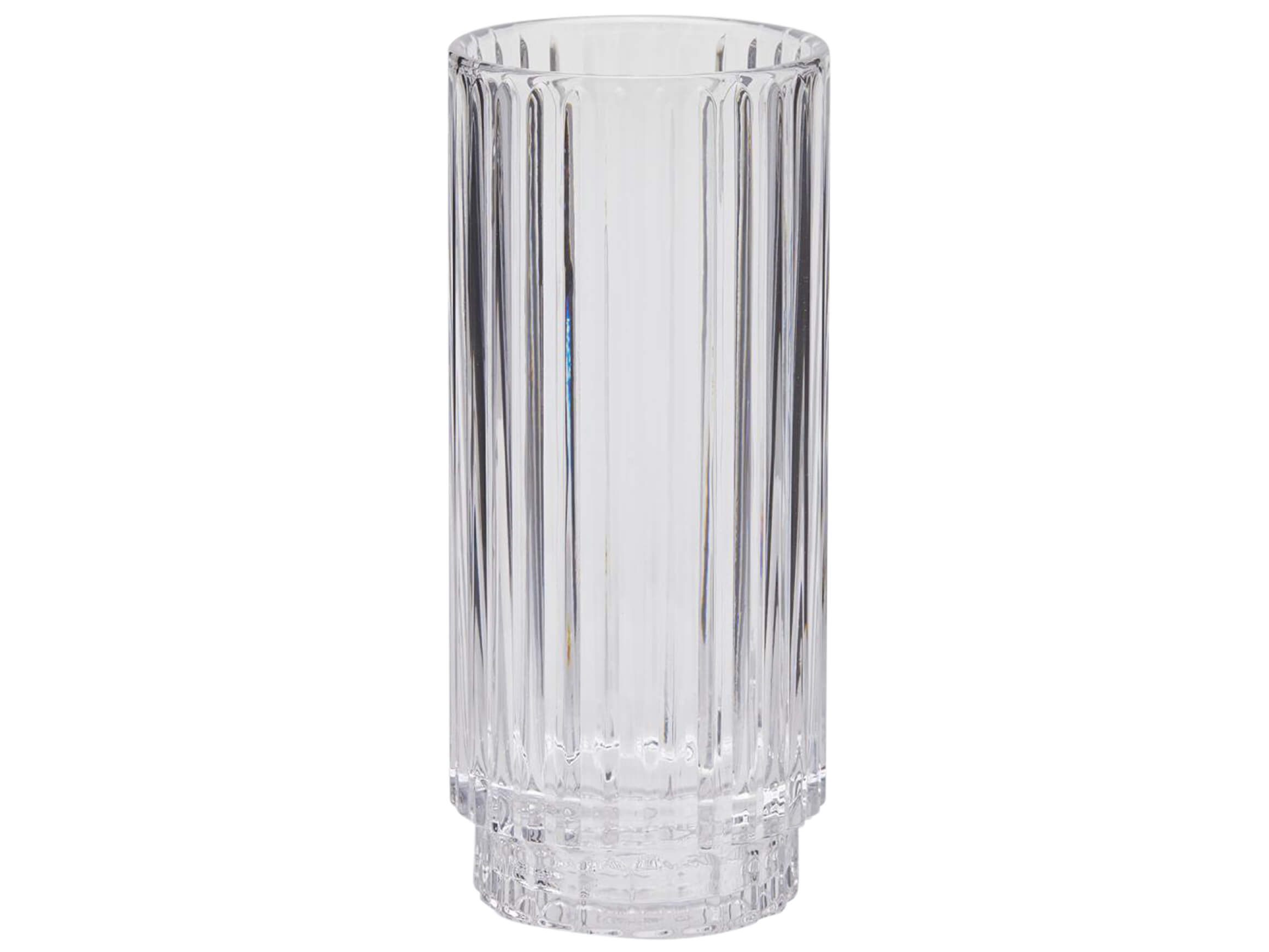 Vase Klarglas H: 34 cm Edg